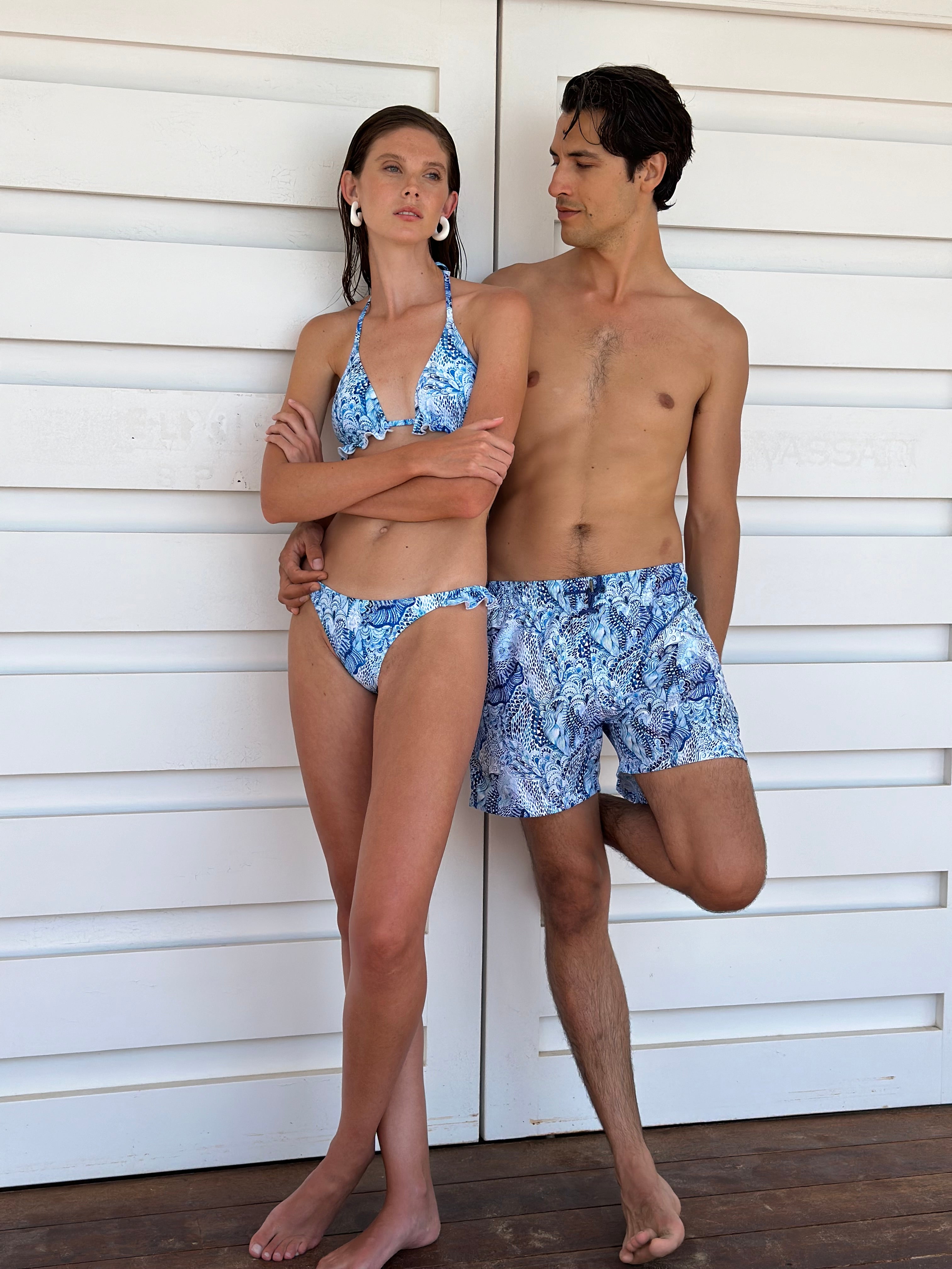 WOMEN'S FROU FROU BIKINI WAVES