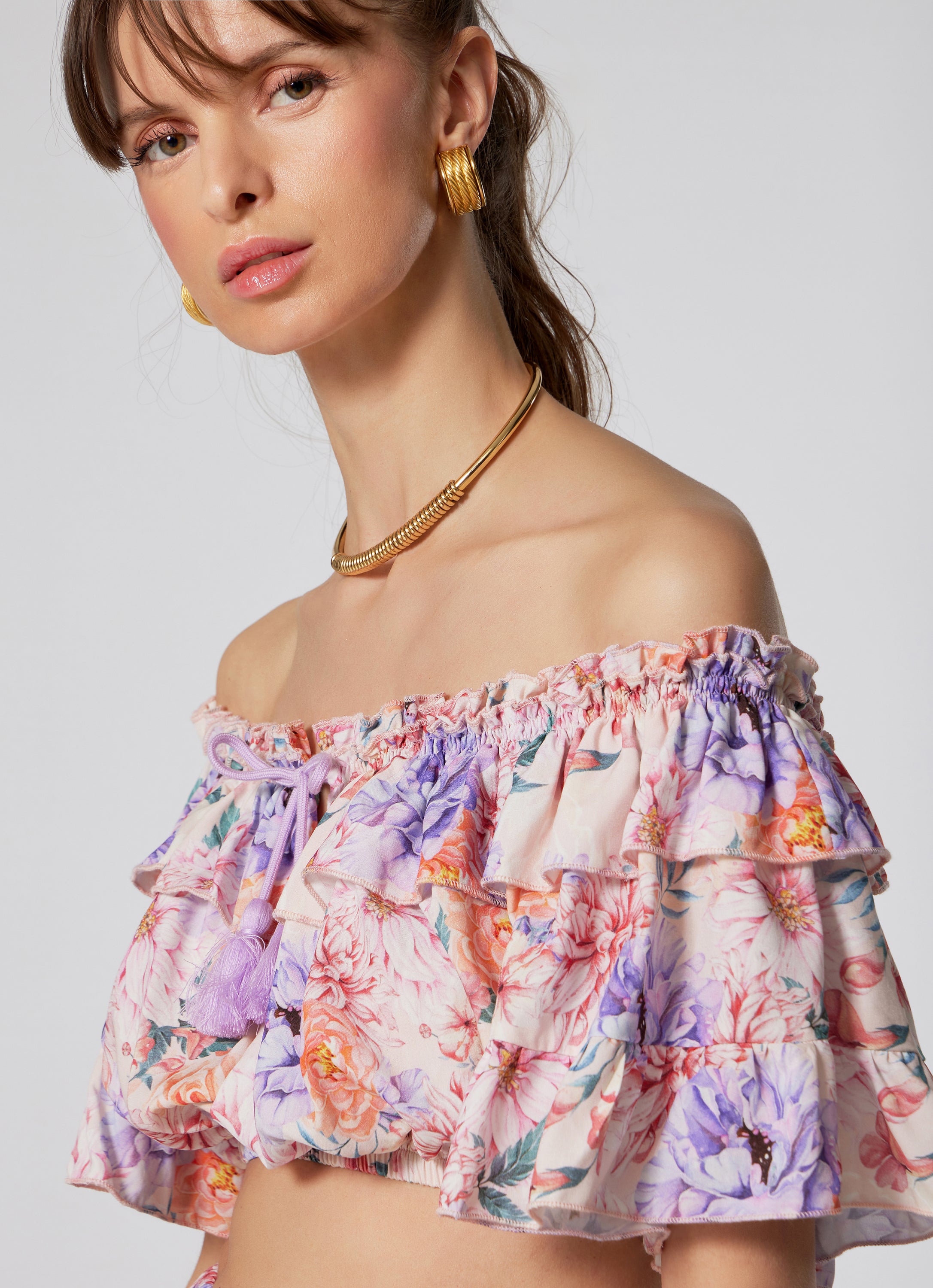 WOMEN'S CROP TOP ROMANTIC