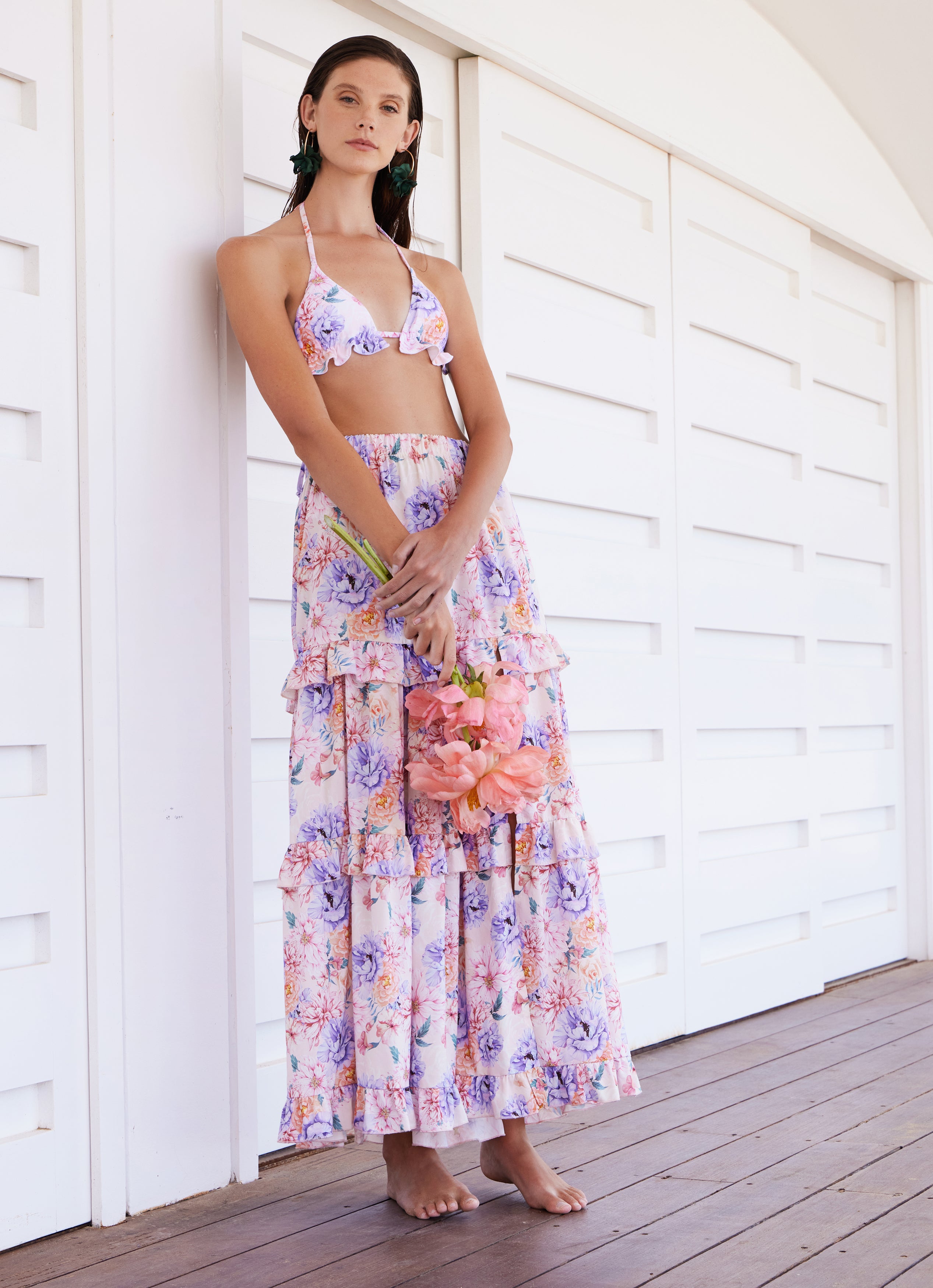 WOMEN'S LONG SKIRT ROMANTIC