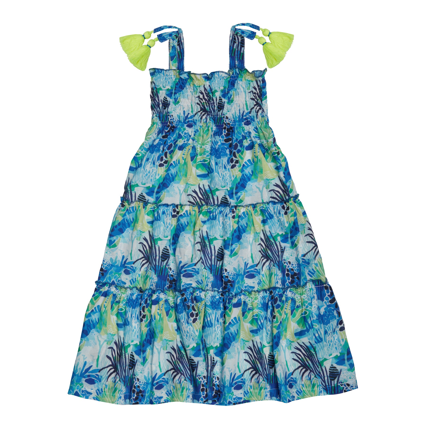 GIRL'S DRESS AQUATIC