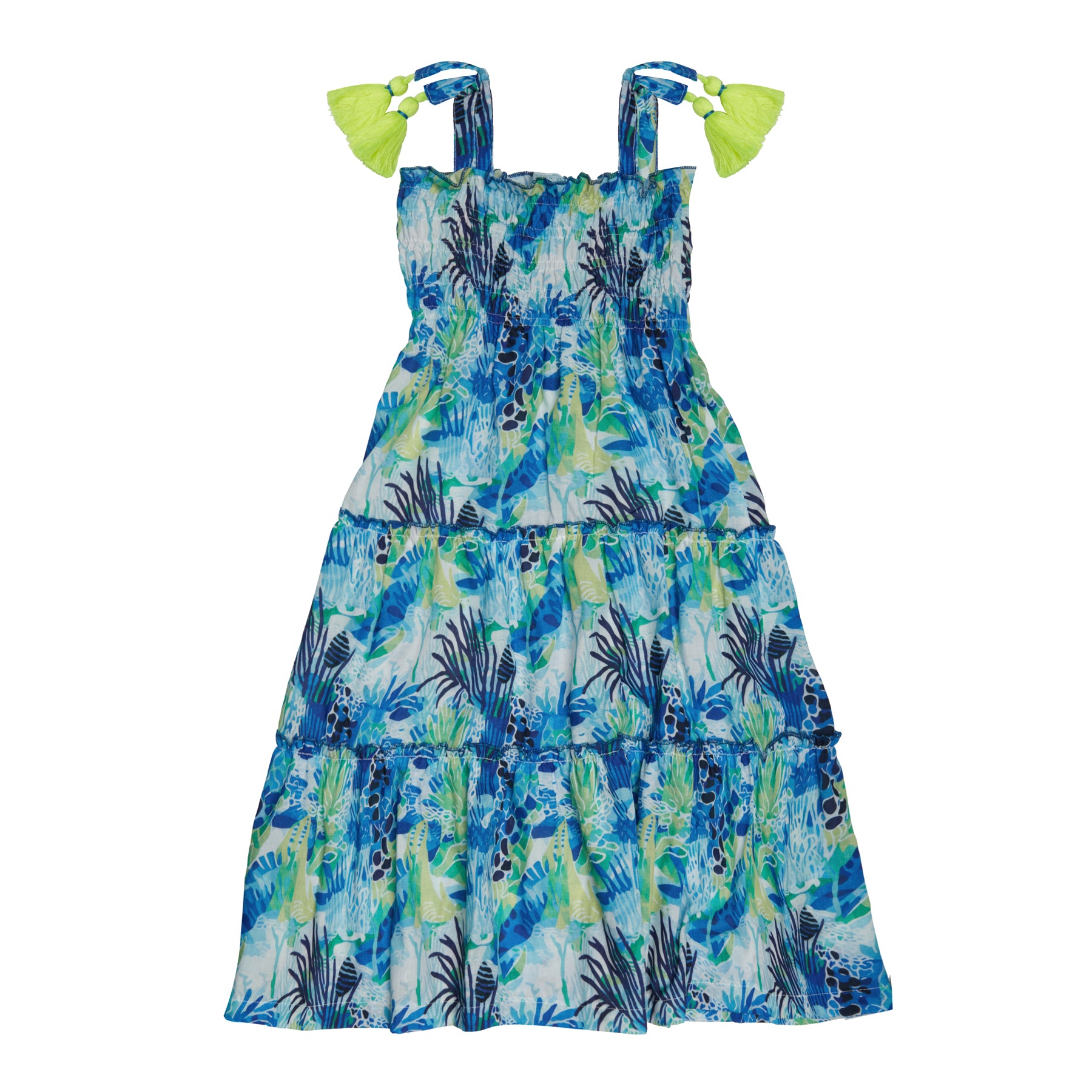GIRL'S DRESS AQUATIC