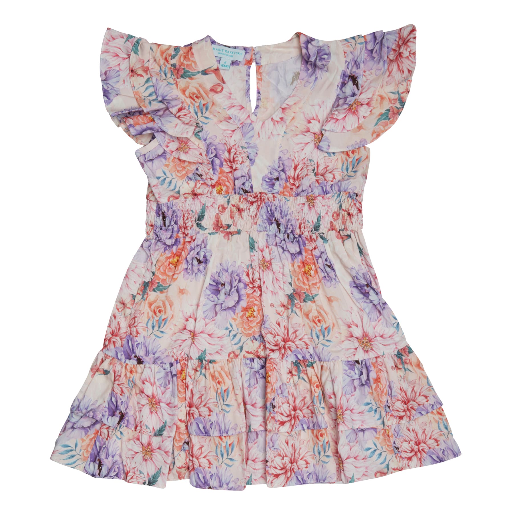 GIRL'S RUFFLED DRESS ROMANTIC