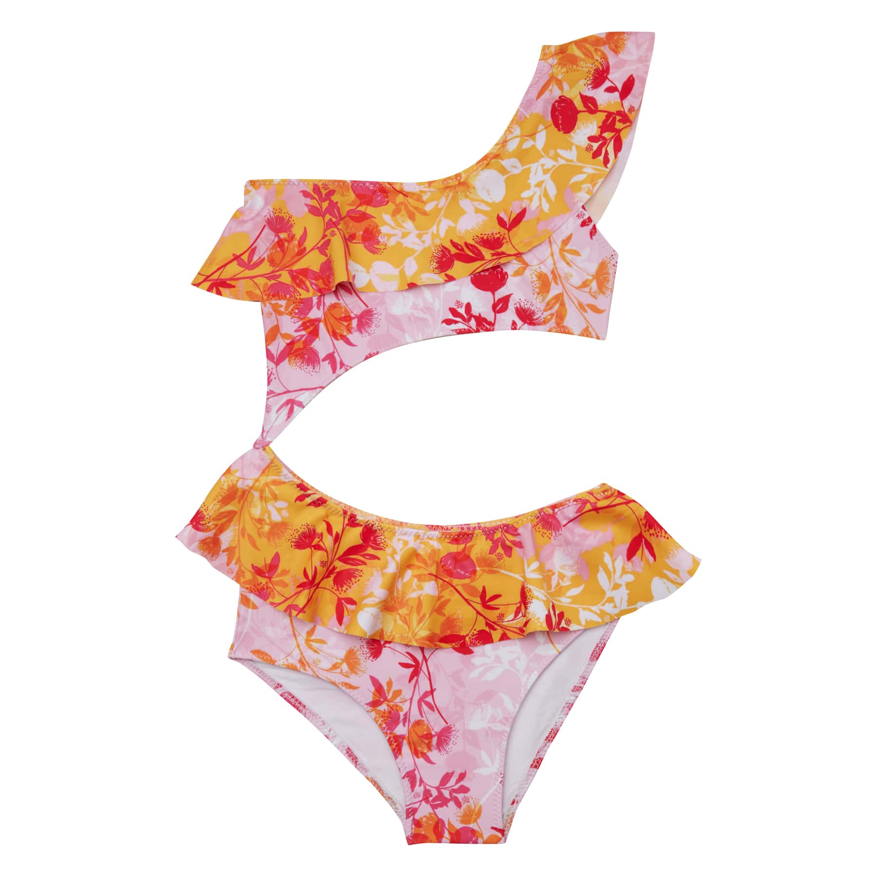 WOMEN'S ONE PIECE CUT OUT BOTANICAL MIX