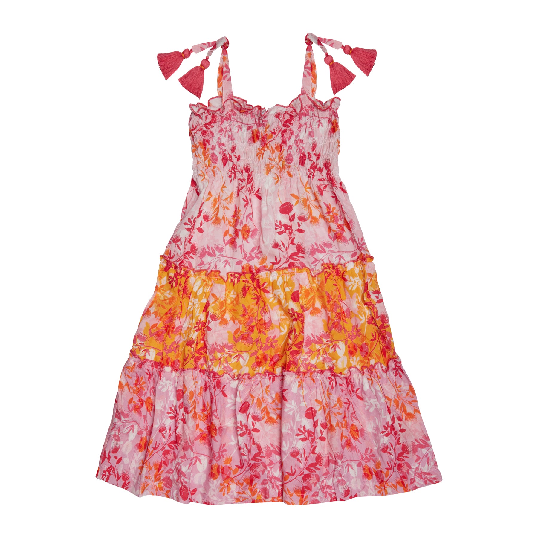 GIRL'S DRESS BOTANICAL MIX