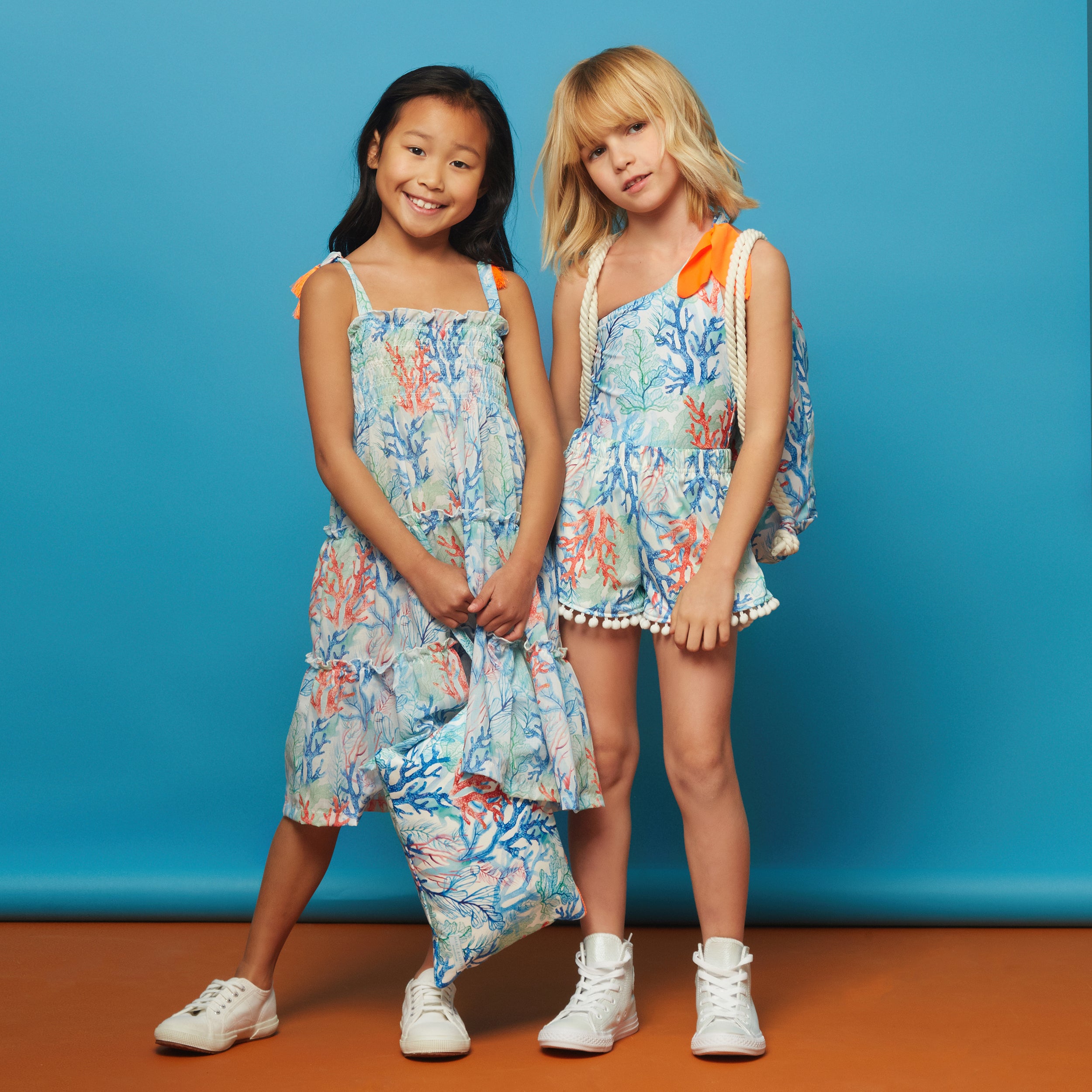 GIRL'S DRESS CORALS