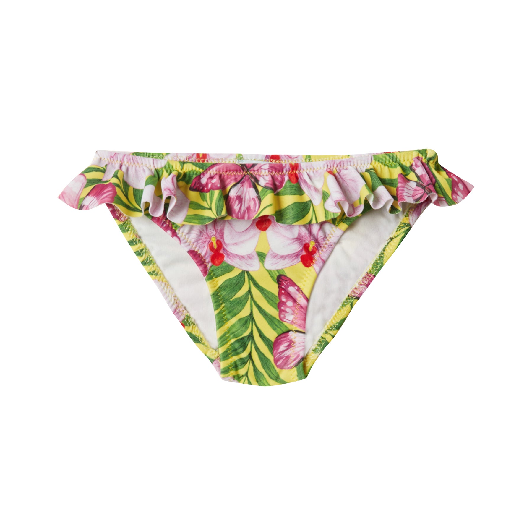 GIRL'S SWIM BOTTOM ORCHIDS