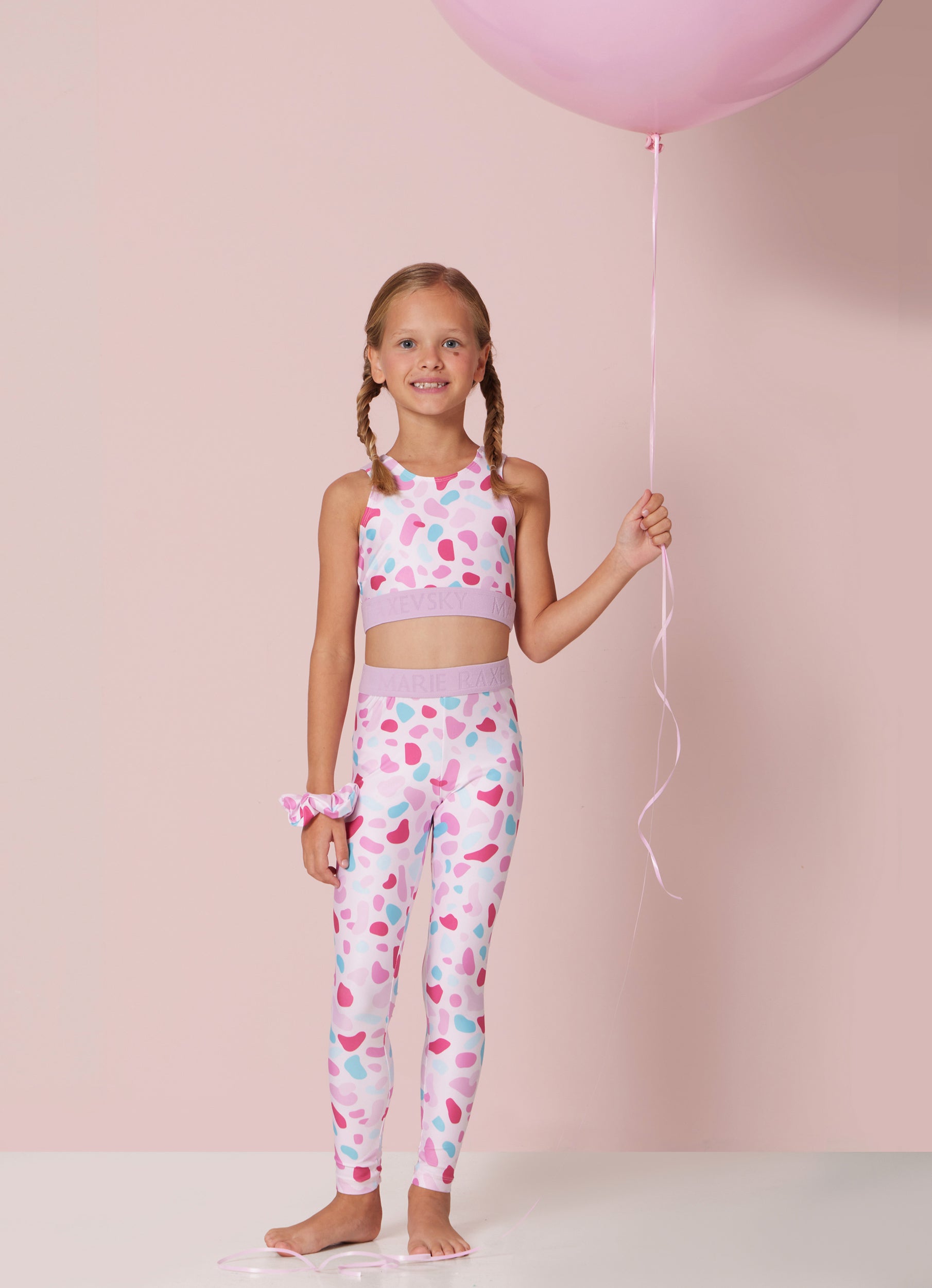 GIRL'S ACTIVE TOP CONFETTI DROPS