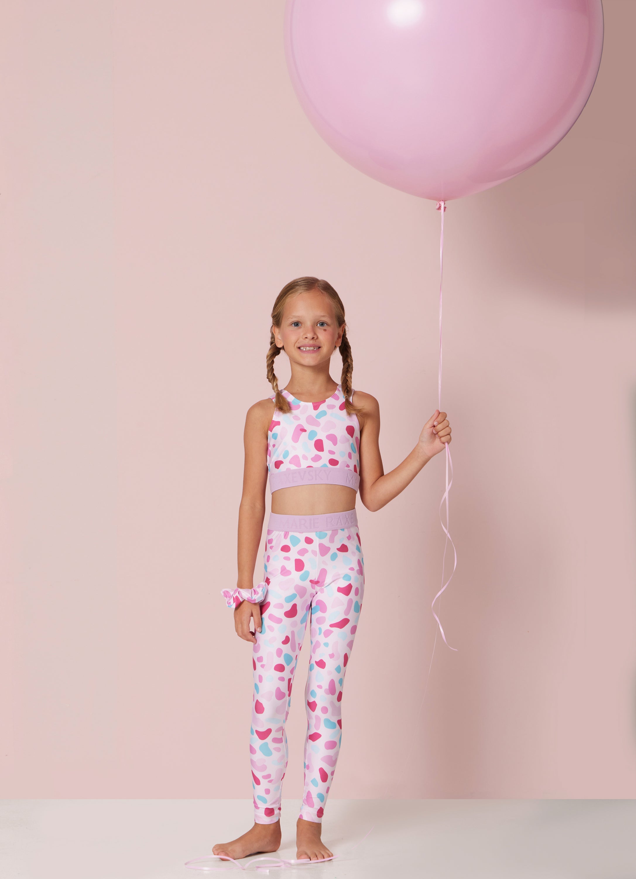 GIRL'S ACTIVE TOP CONFETTI DROPS