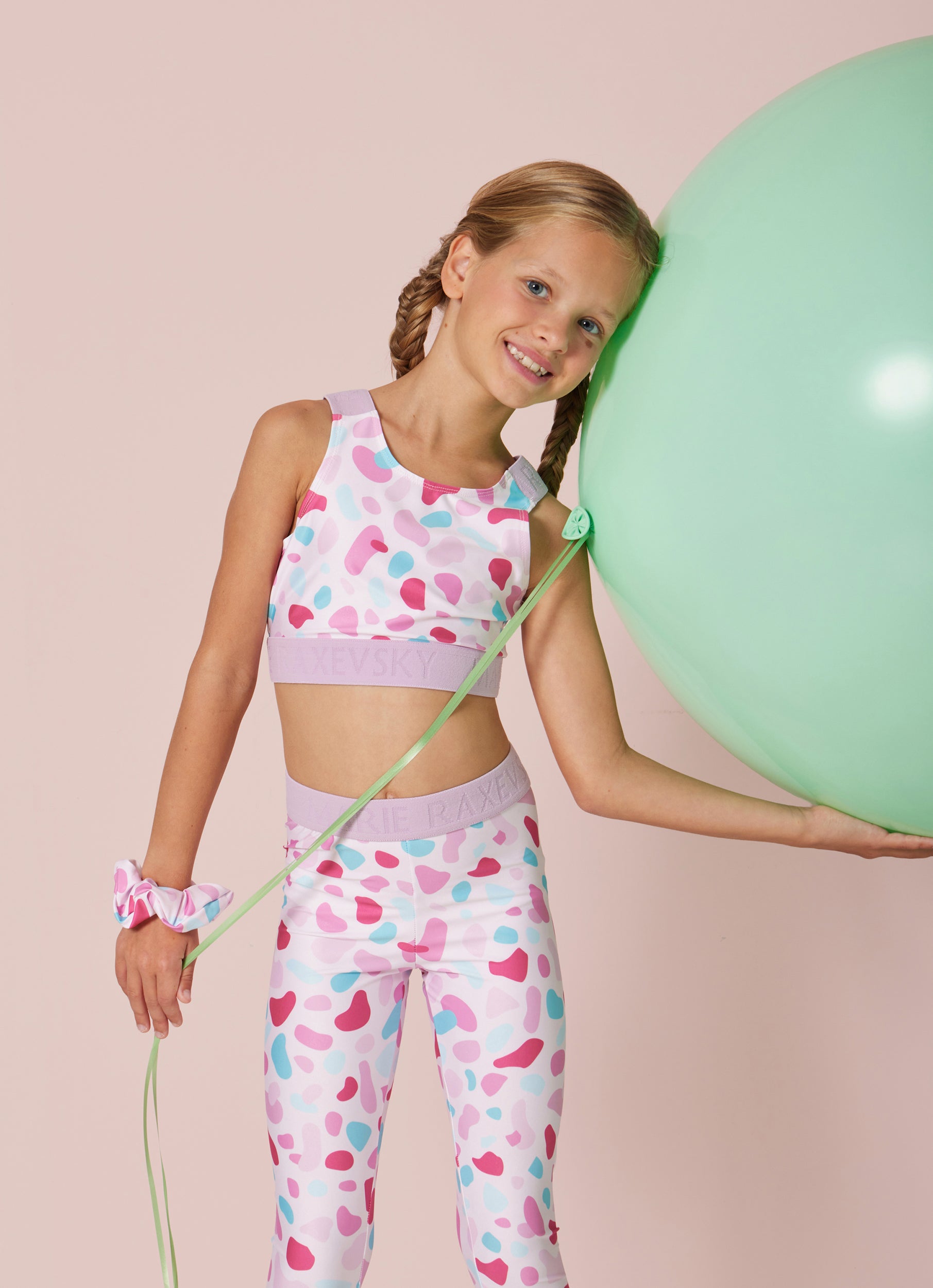 GIRL'S ACTIVE TOP CONFETTI DROPS