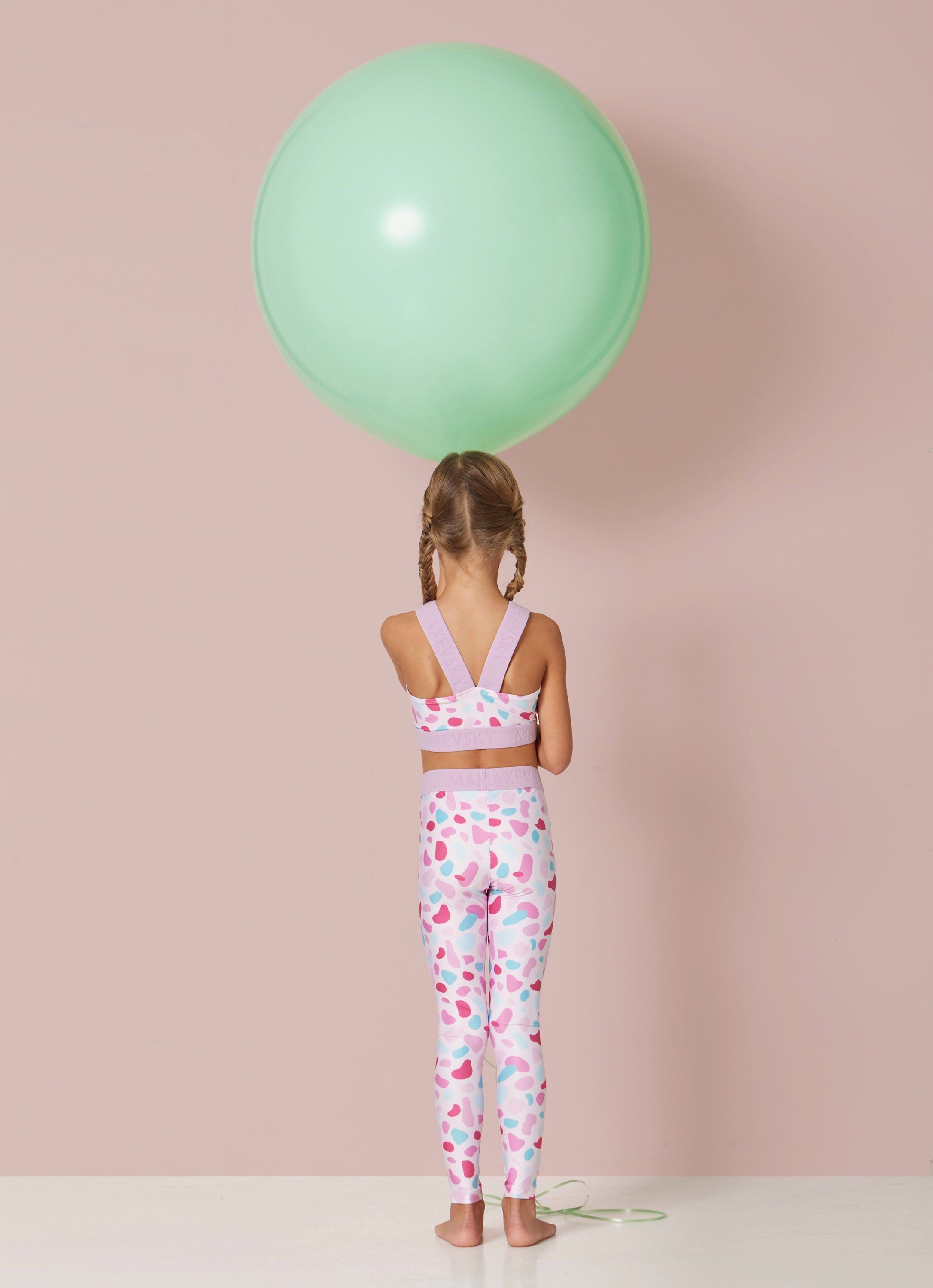 GIRL'S ACTIVE TOP CONFETTI DROPS