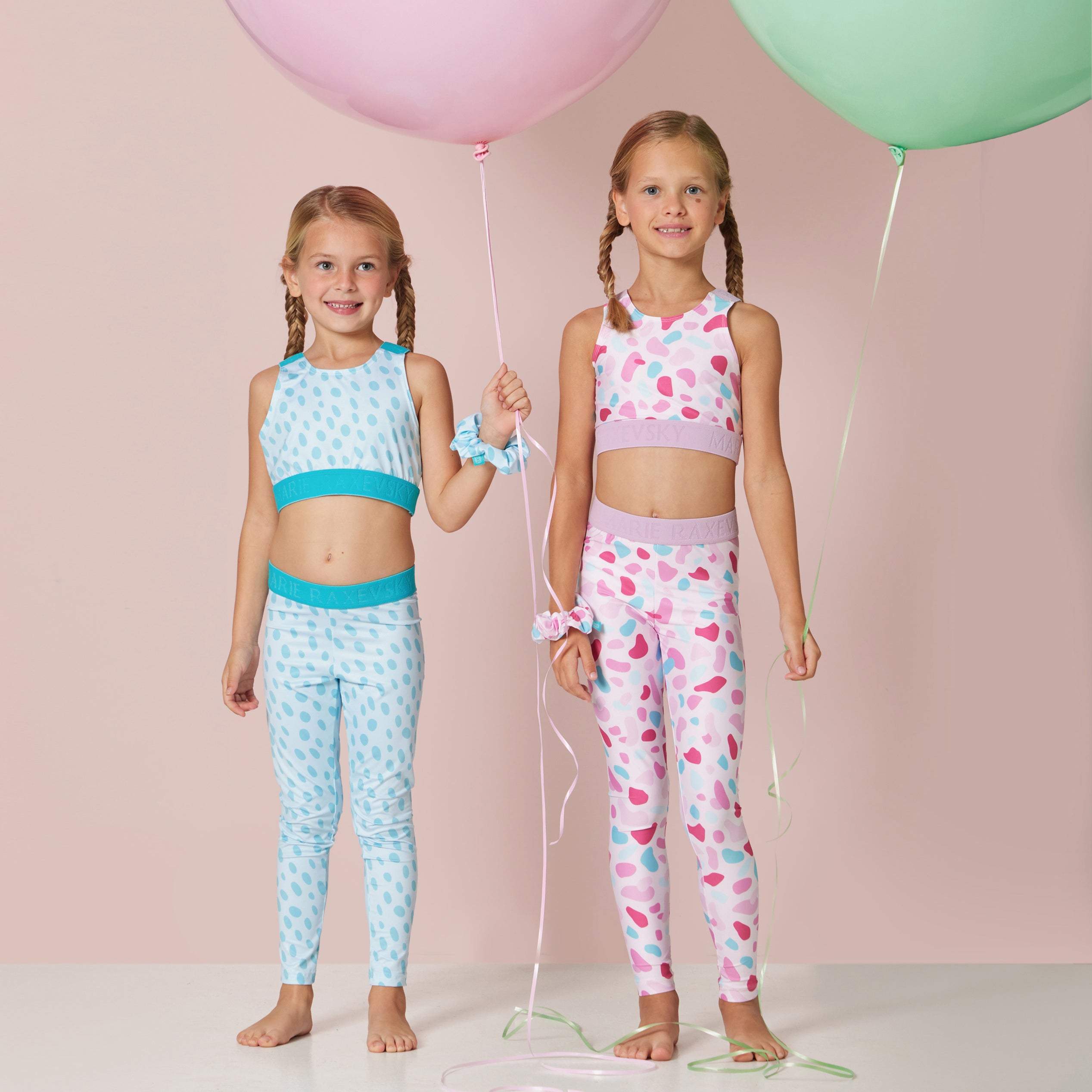 GIRL'S ACTIVE TOP CONFETTI DROPS