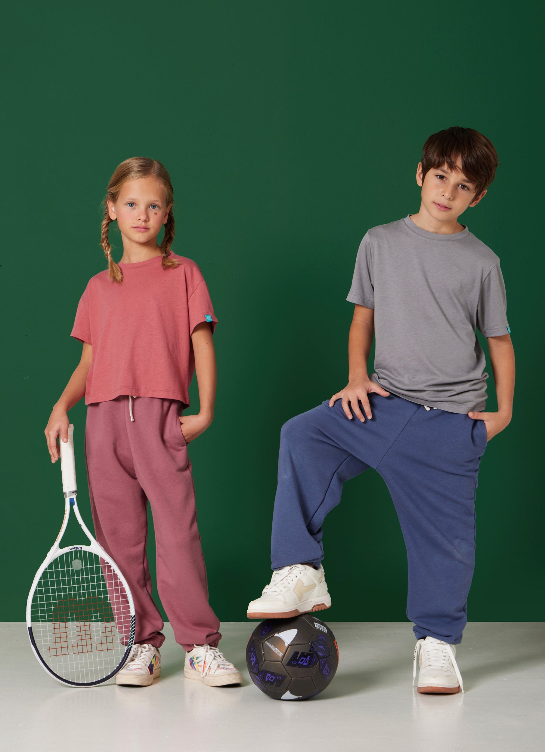 ORGANIC VEGAN T-SHIRT DUSTY  PINK