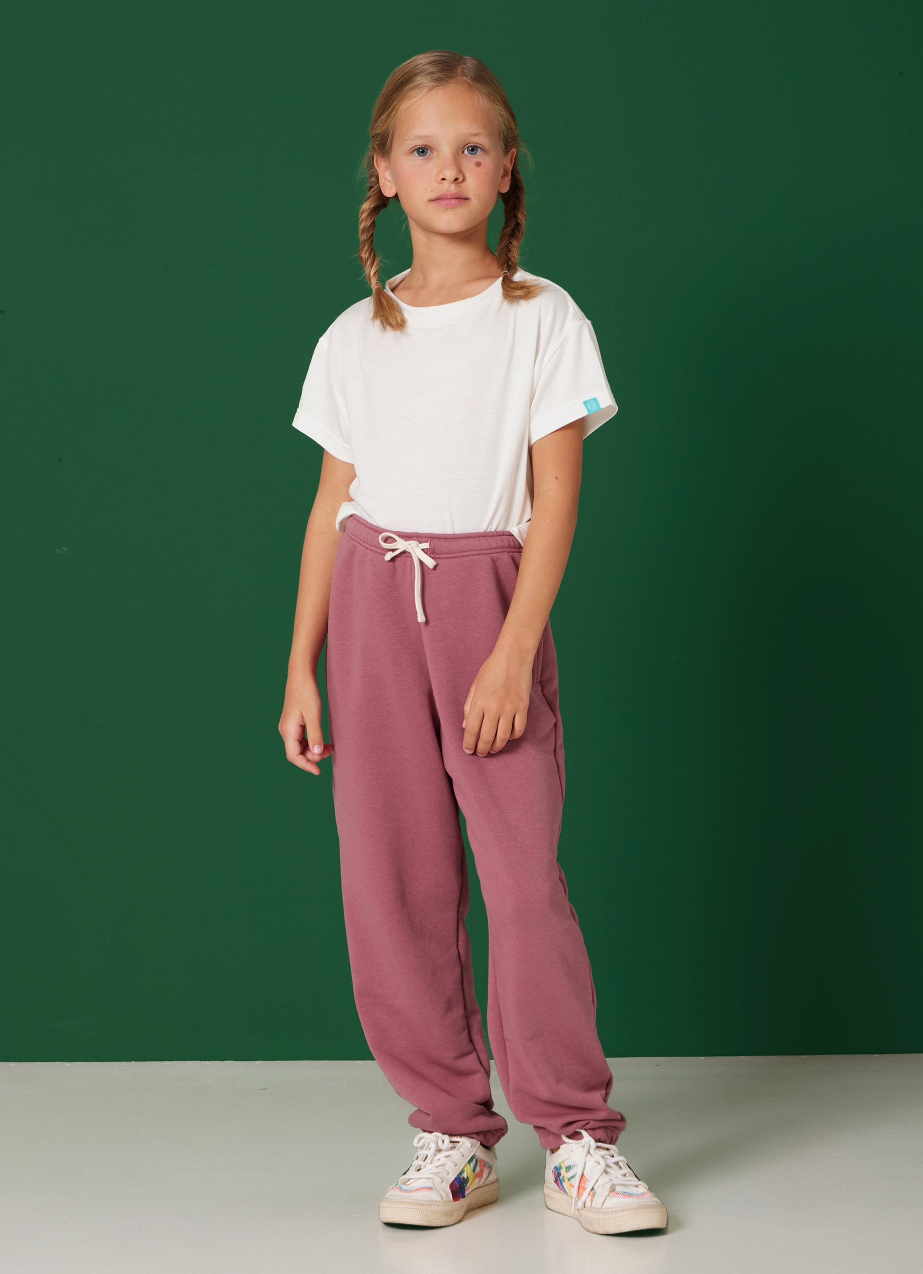 TRACK PANTS DUSTY PINK