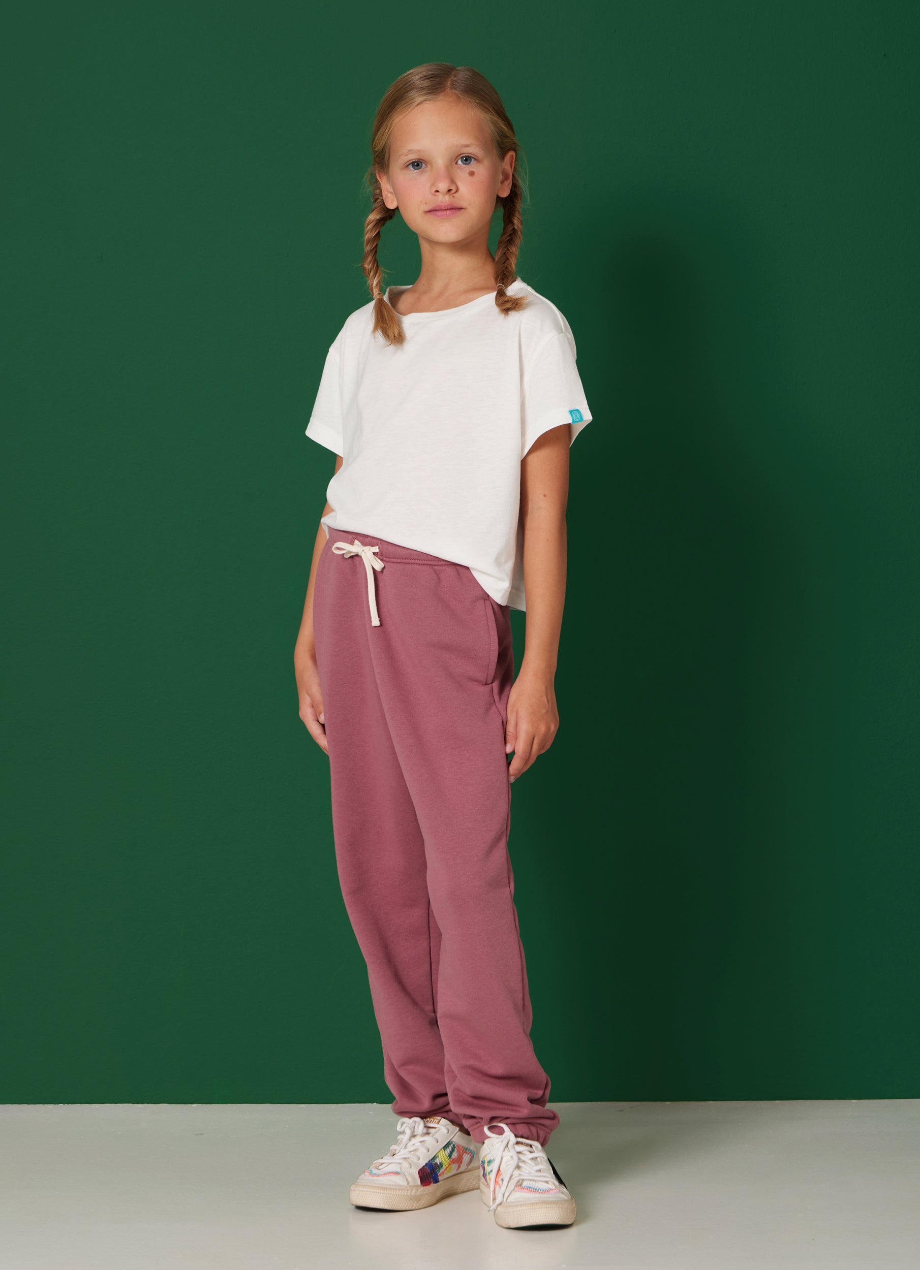 TRACK PANTS DUSTY PINK