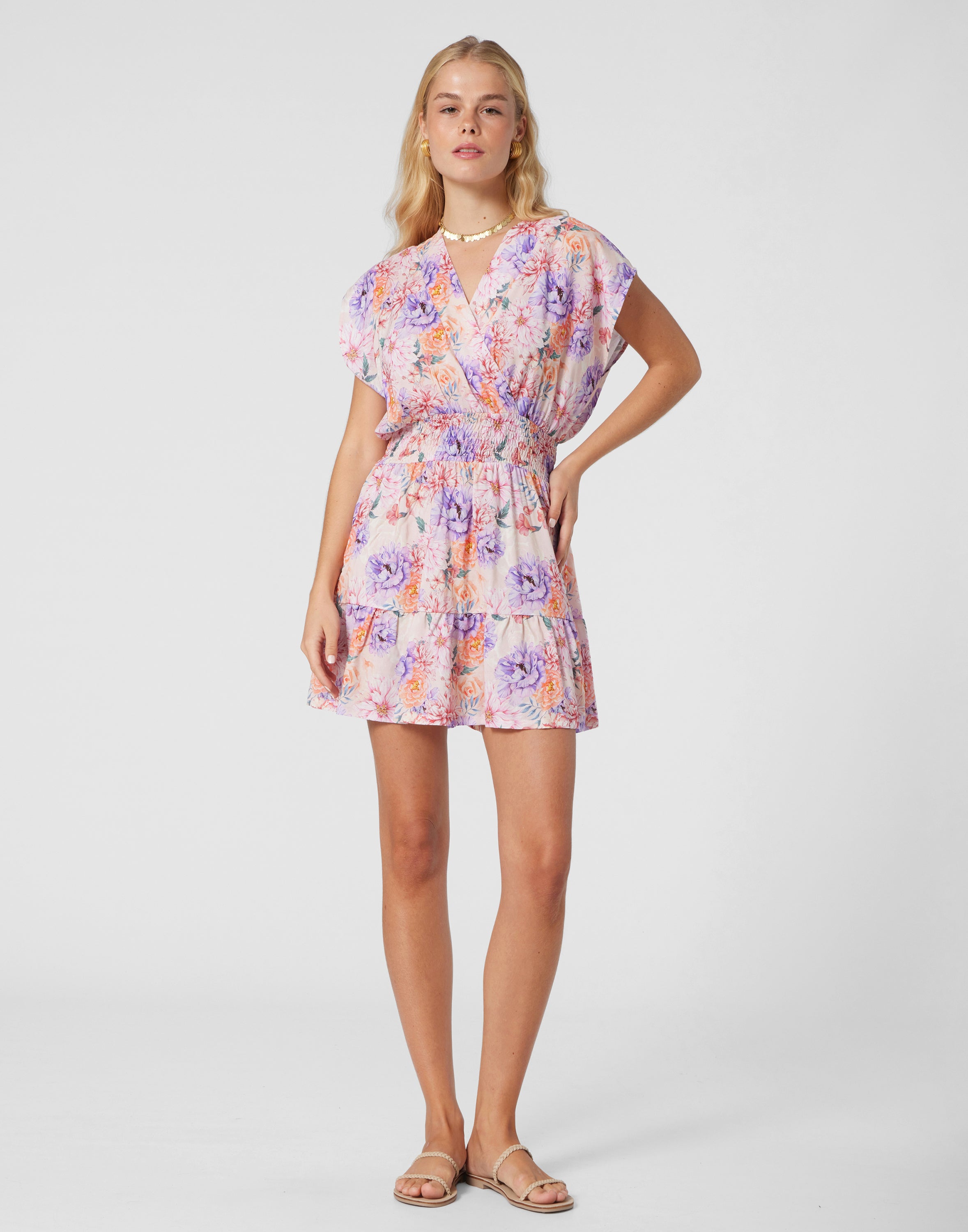 WOMEN'S  SHORT DRESS ROMANTIC