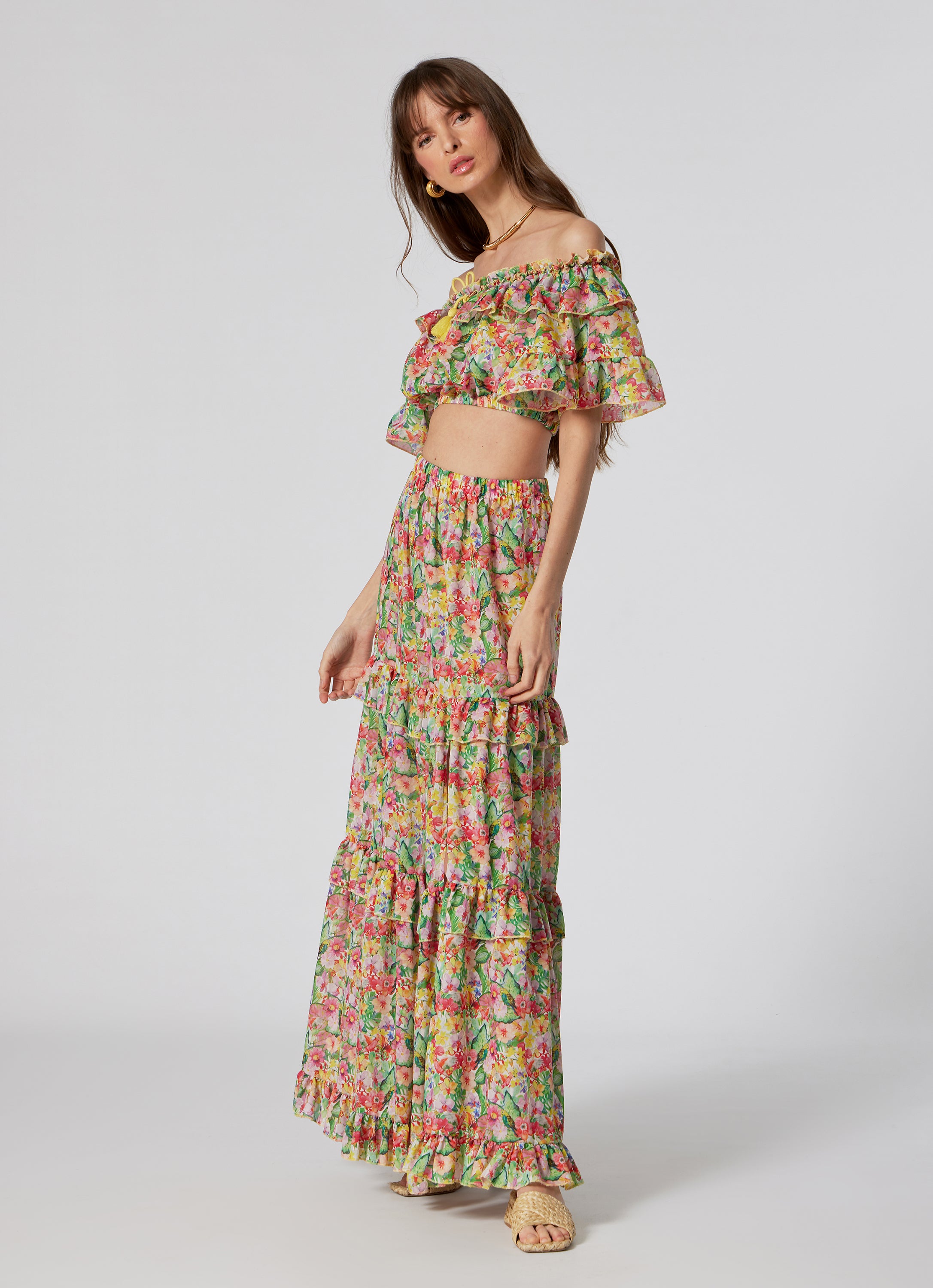 WOMEN'S LONG SKIRT GARDEN