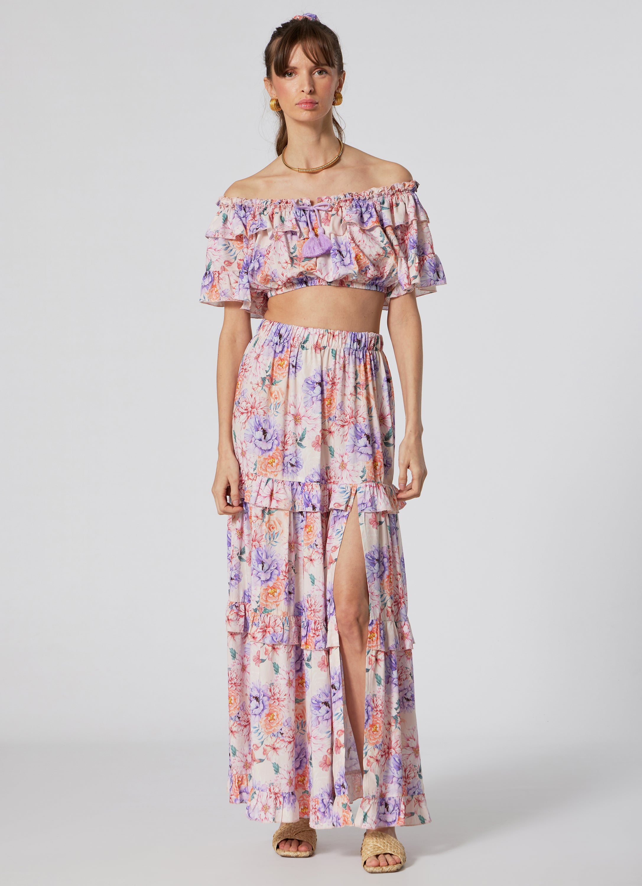 WOMEN'S LONG SKIRT ROMANTIC