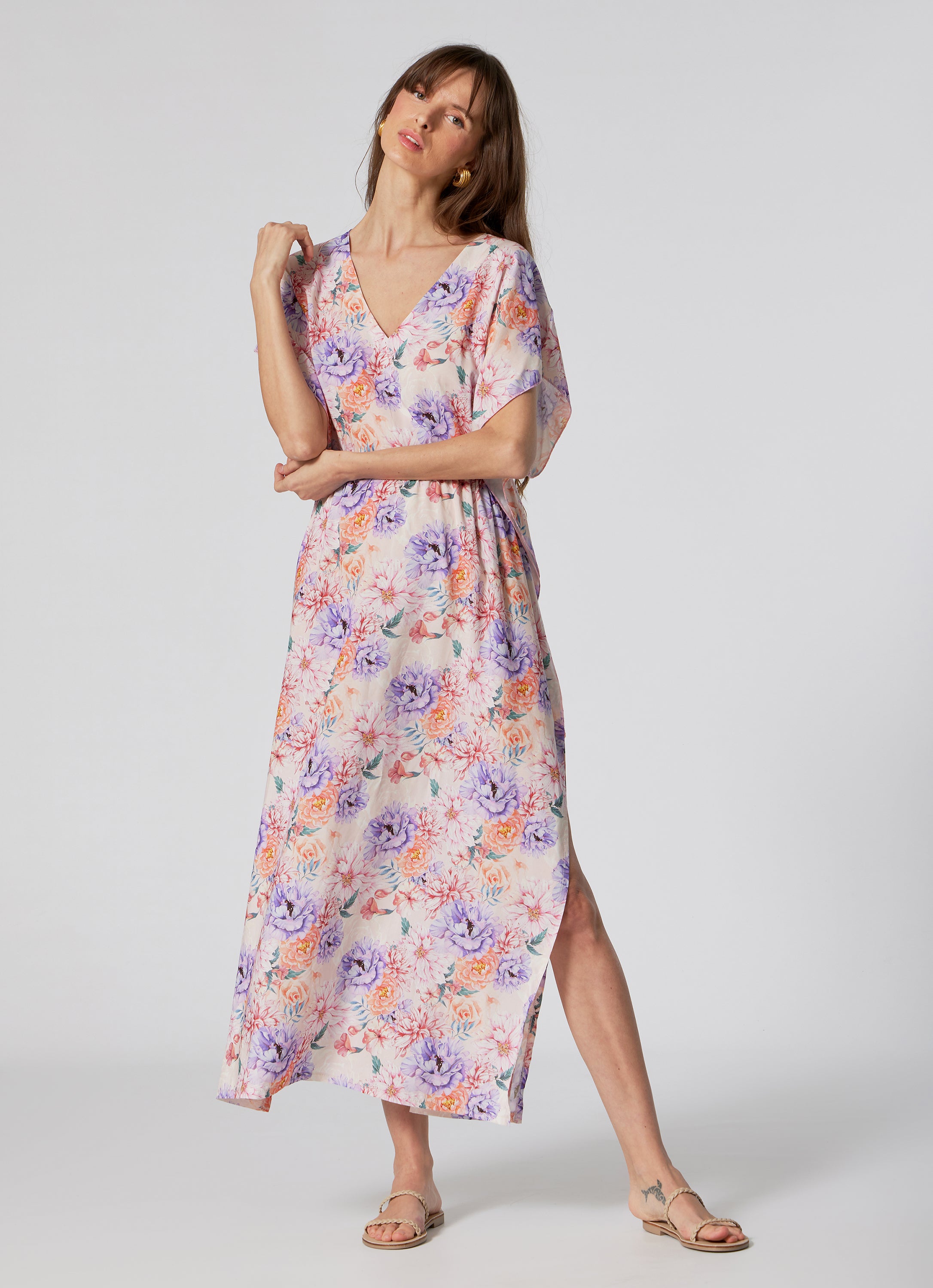 WOMEN'S  LONG KAFTAN ROMANTIC