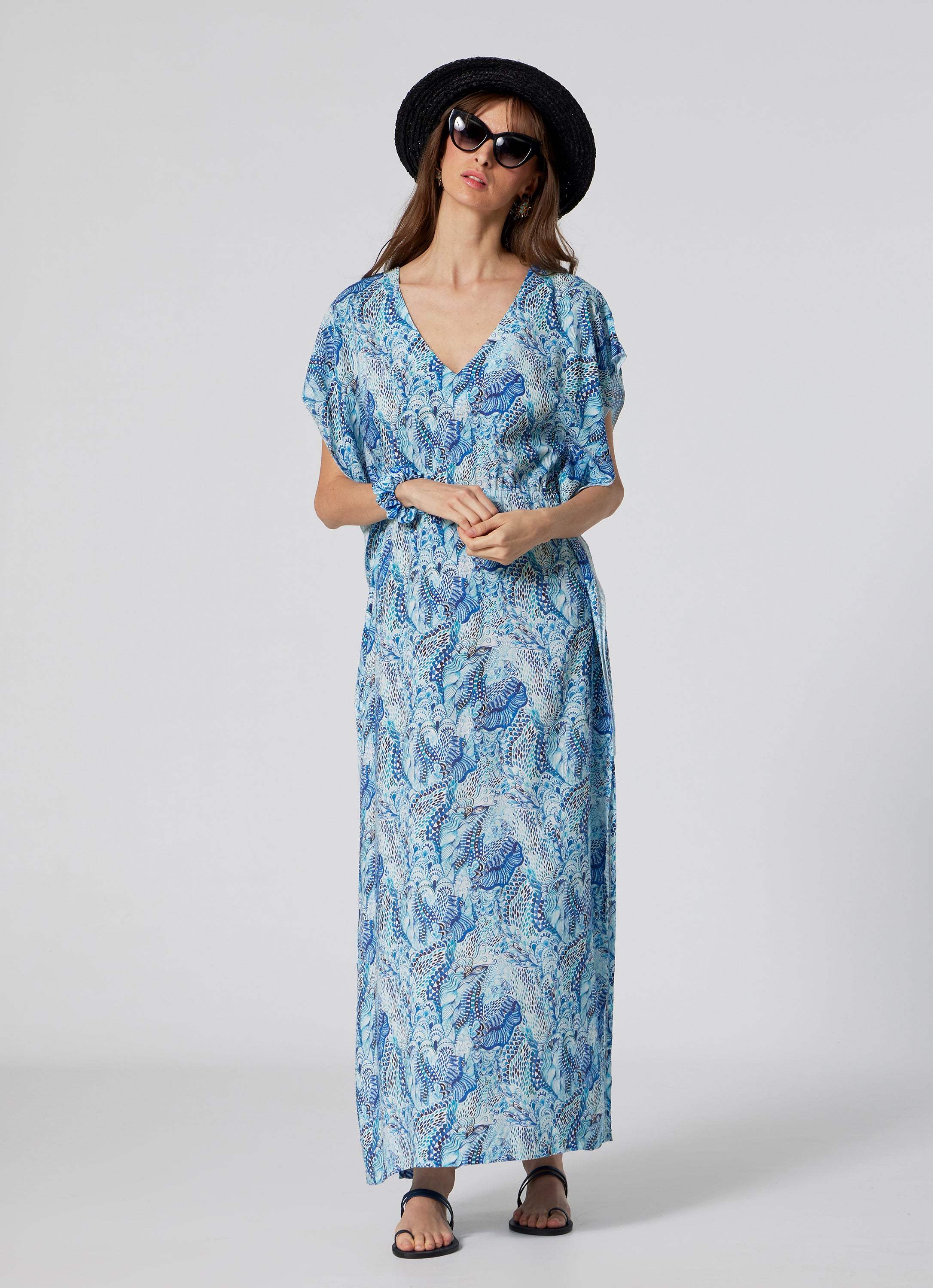 WOMEN'S  LONG KAFTAN WAVES