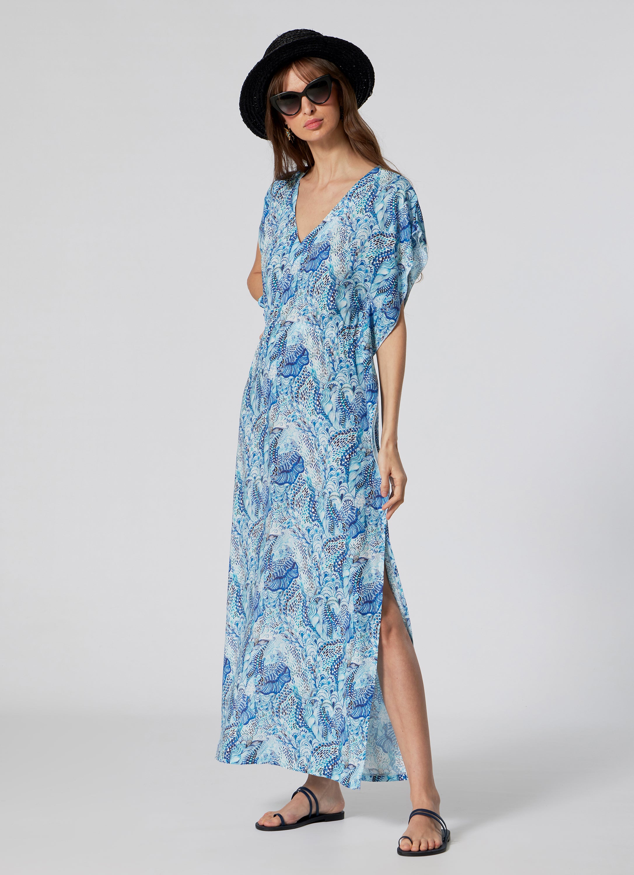 WOMEN'S  LONG KAFTAN WAVES