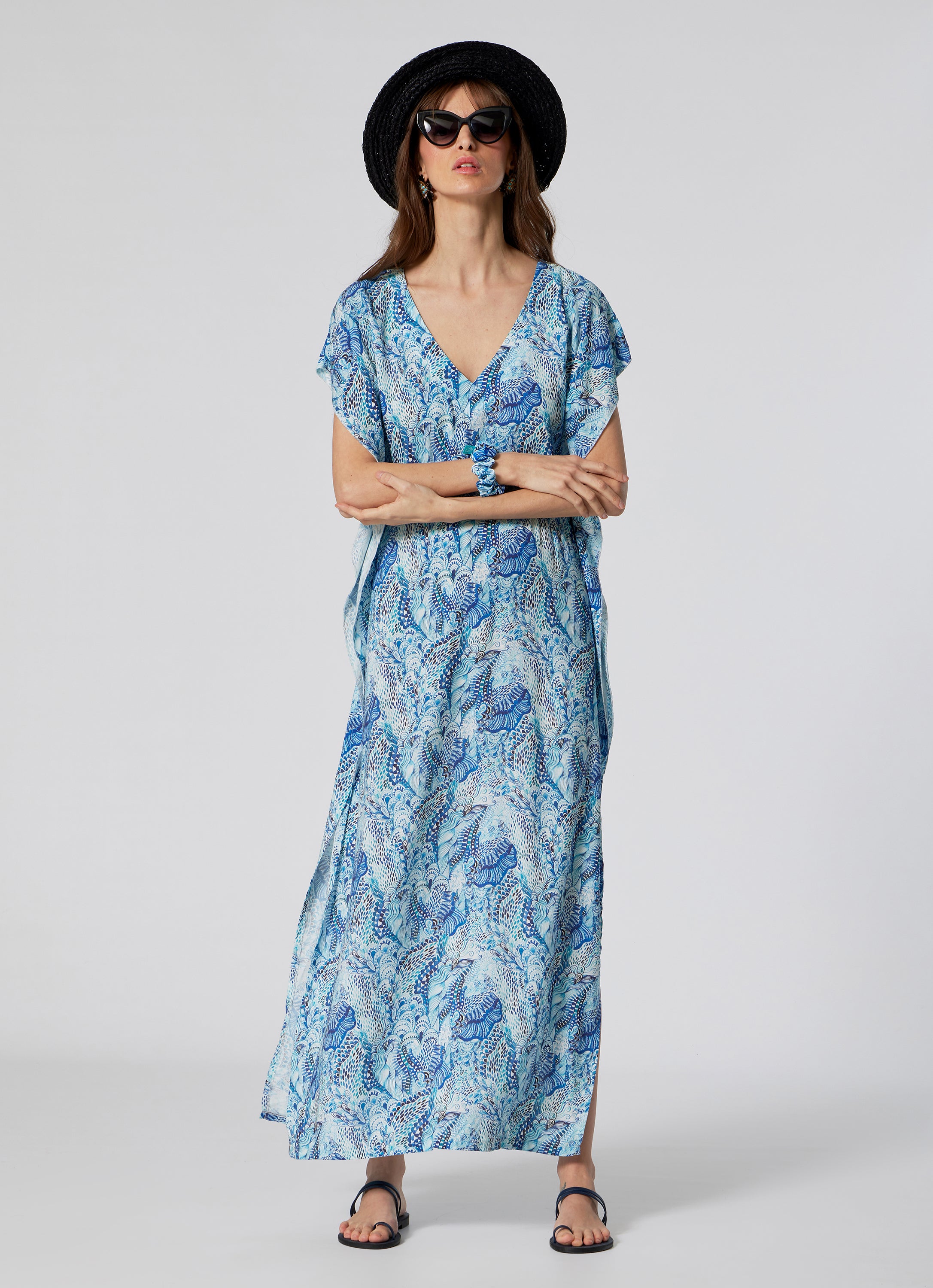WOMEN'S  LONG KAFTAN WAVES
