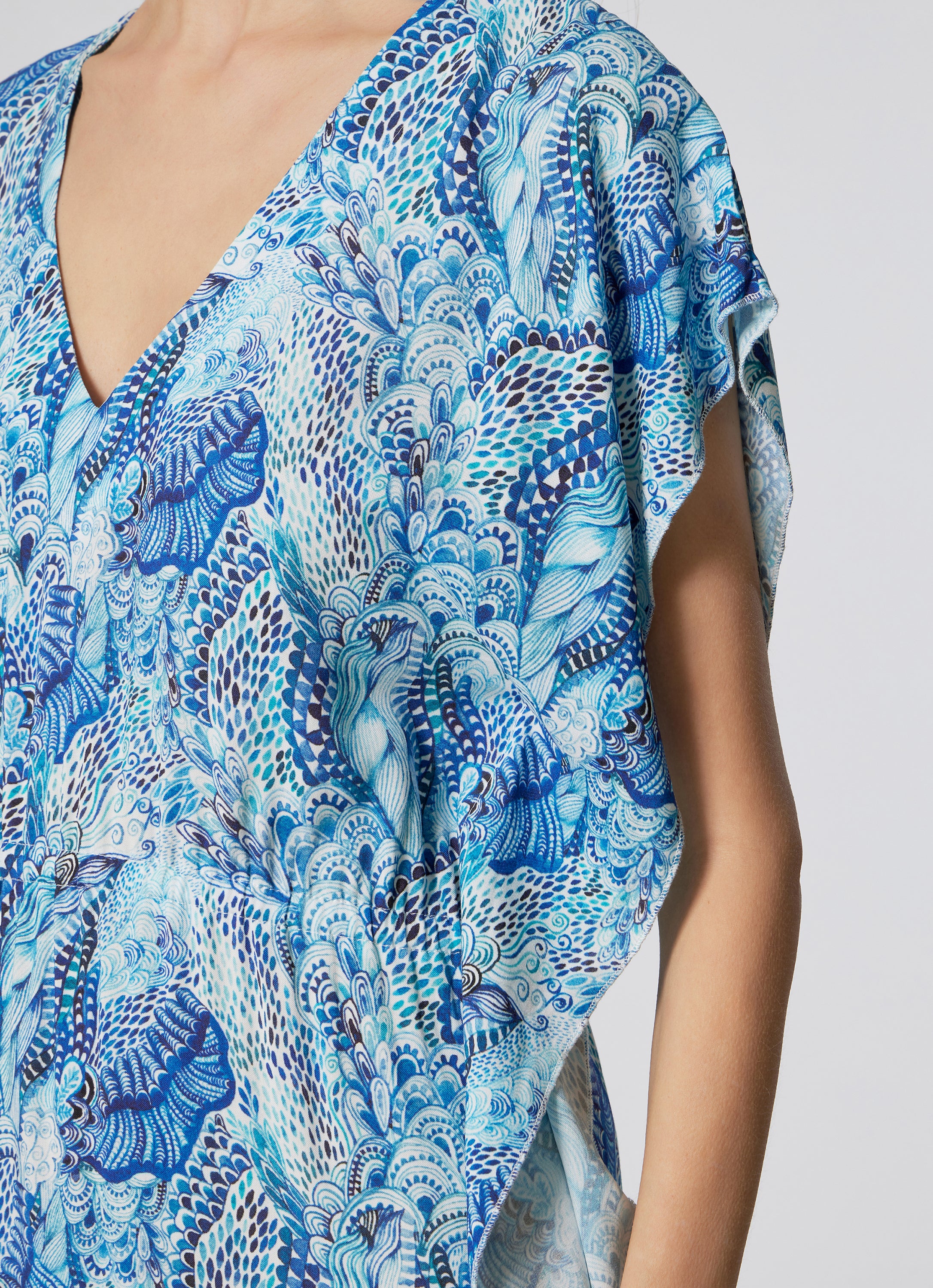 WOMEN'S  LONG KAFTAN WAVES