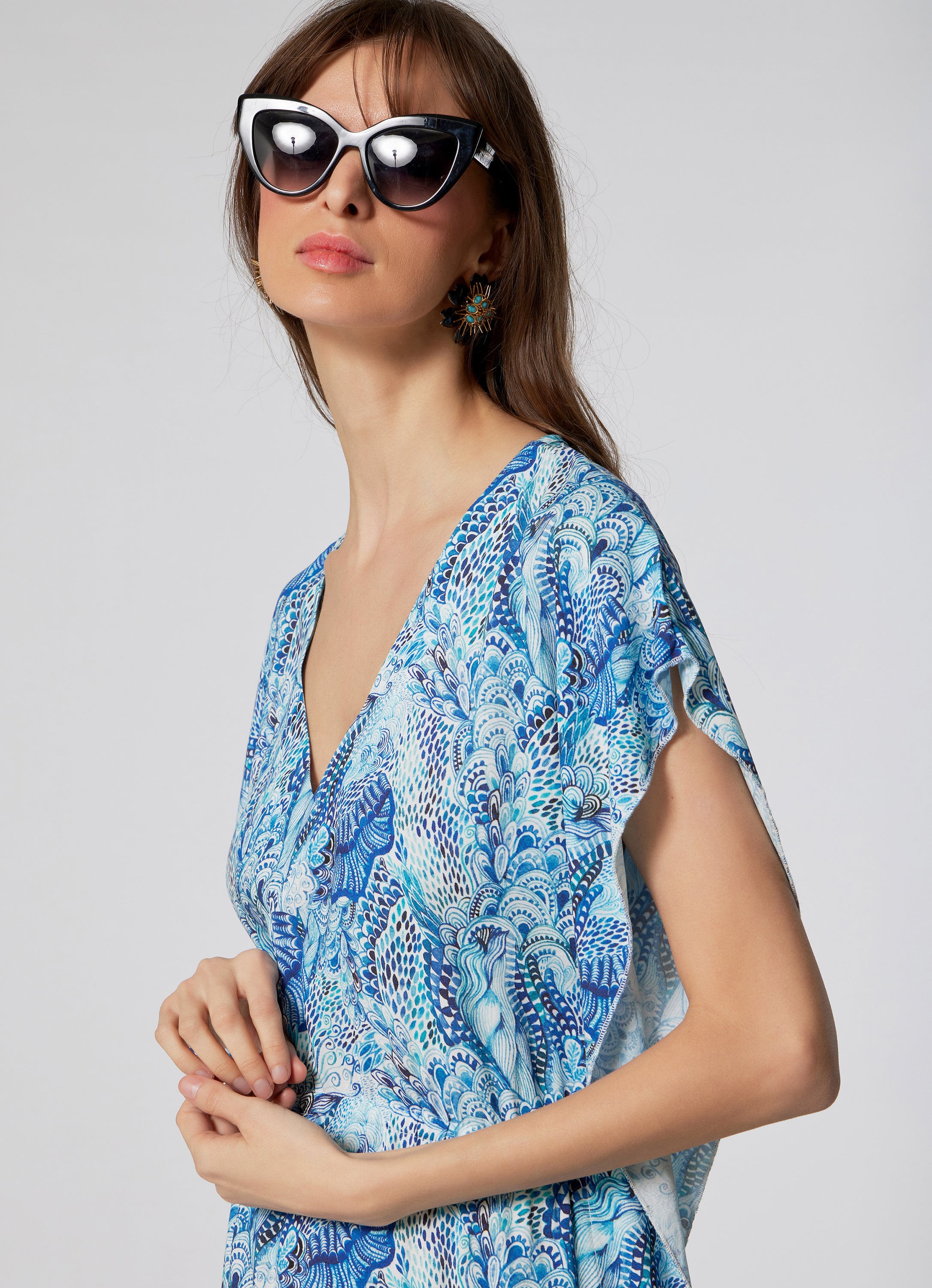 WOMEN'S  LONG KAFTAN WAVES