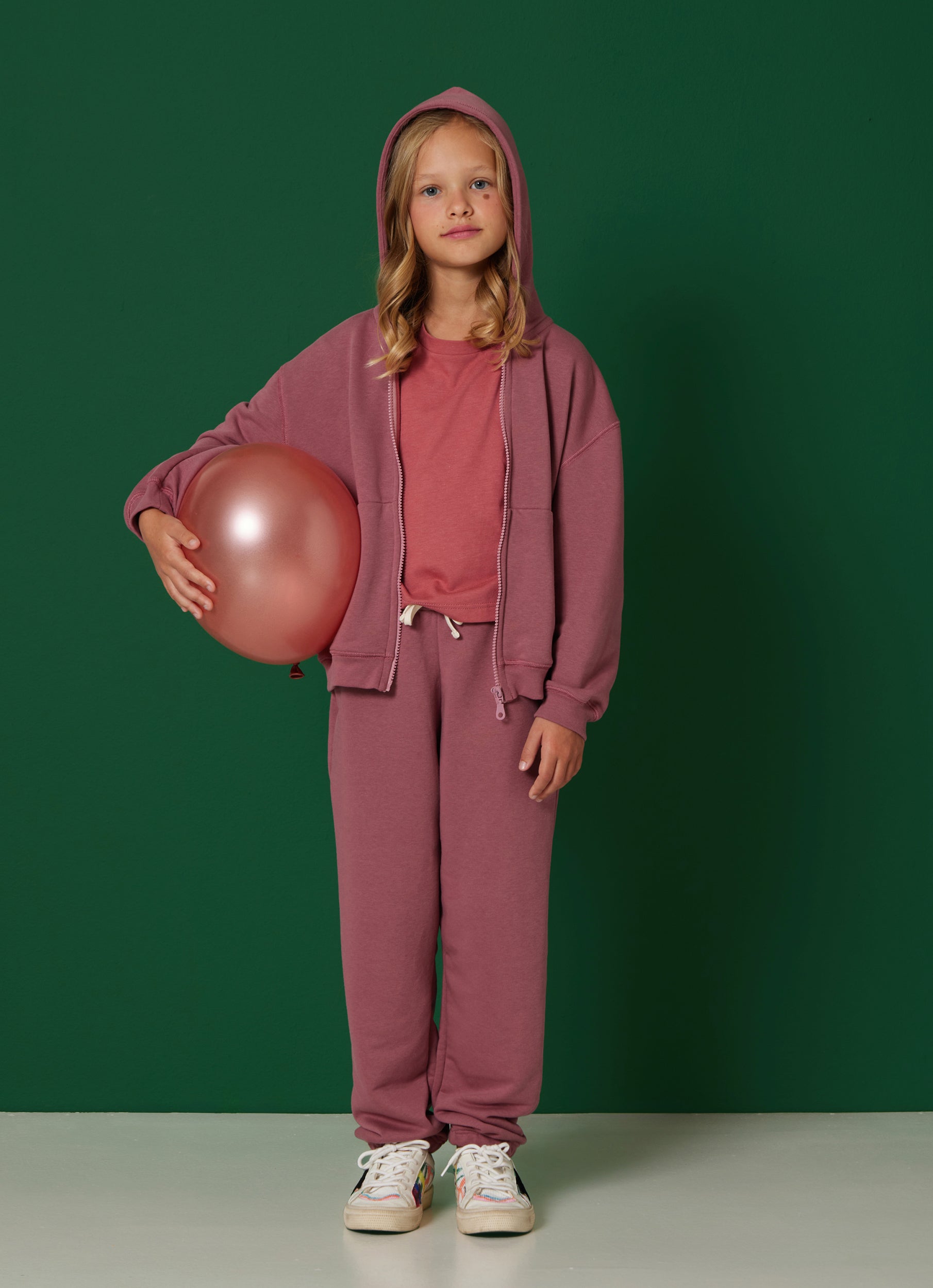 TRACK PANTS DUSTY PINK