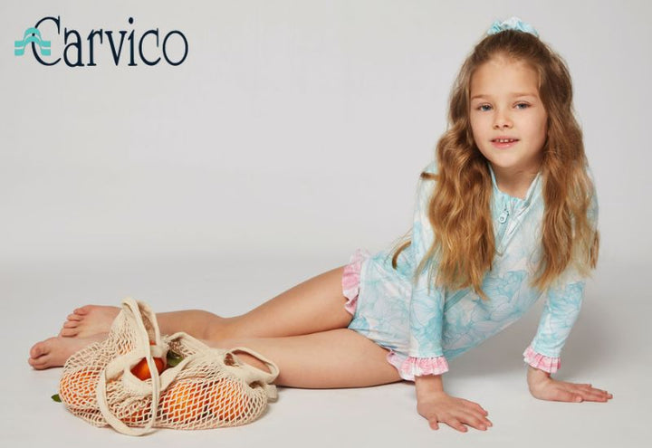 GIRL'S FROU FROU BIKINI SEASHELLS – Marie Raxevsky | Beach Couture