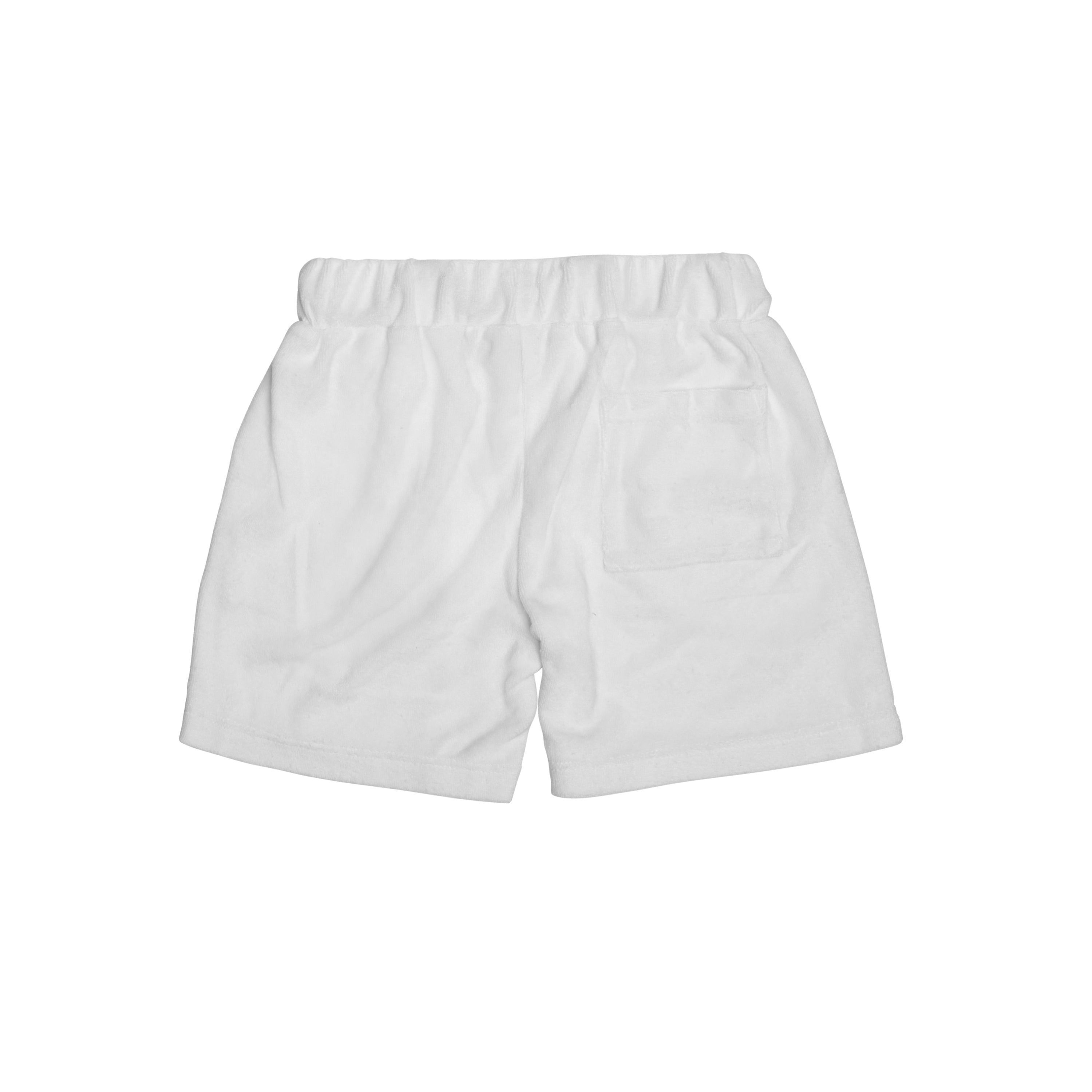 MAN'S TERRY SHORTS WHITE