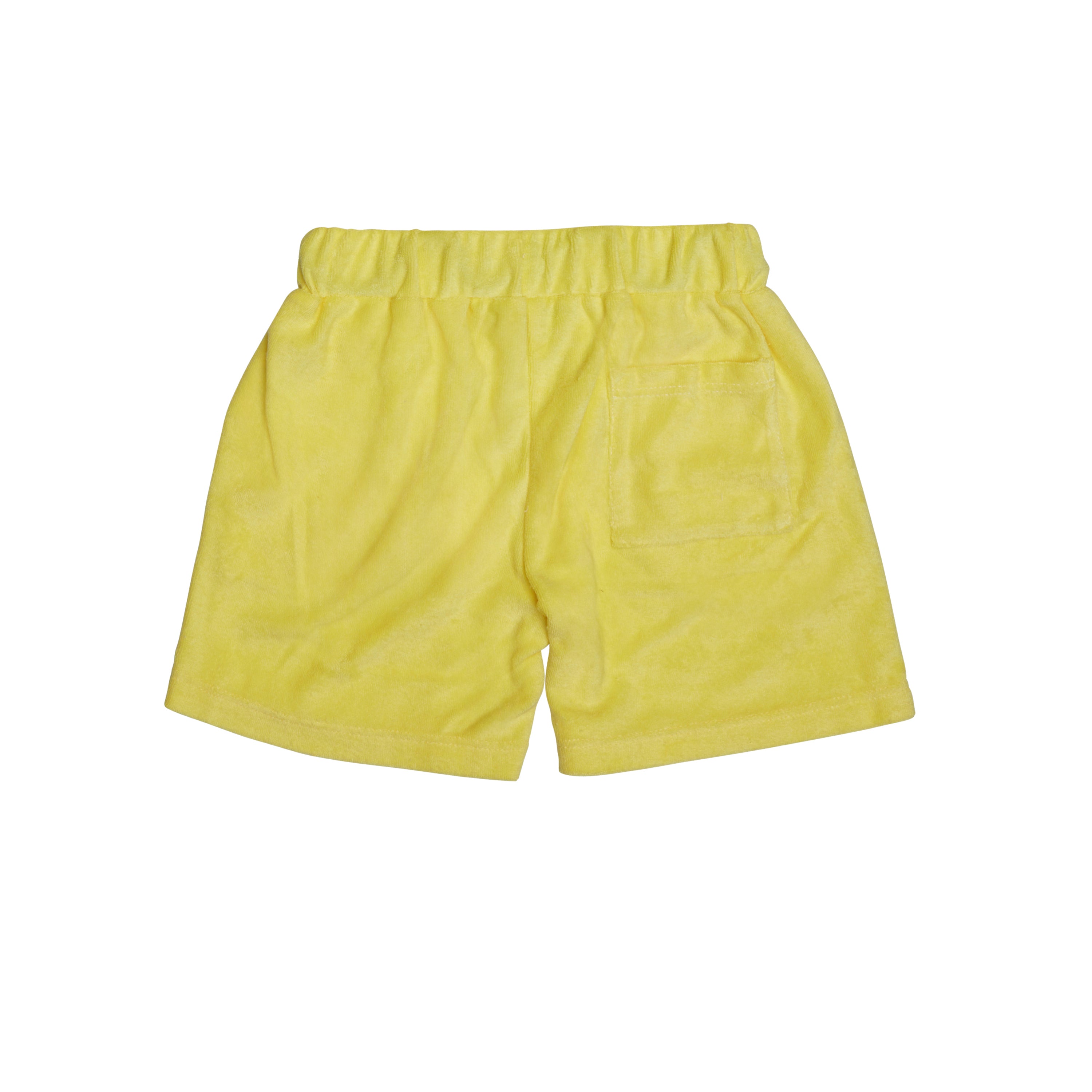 MAN'S TERRY SHORTS YELLOW