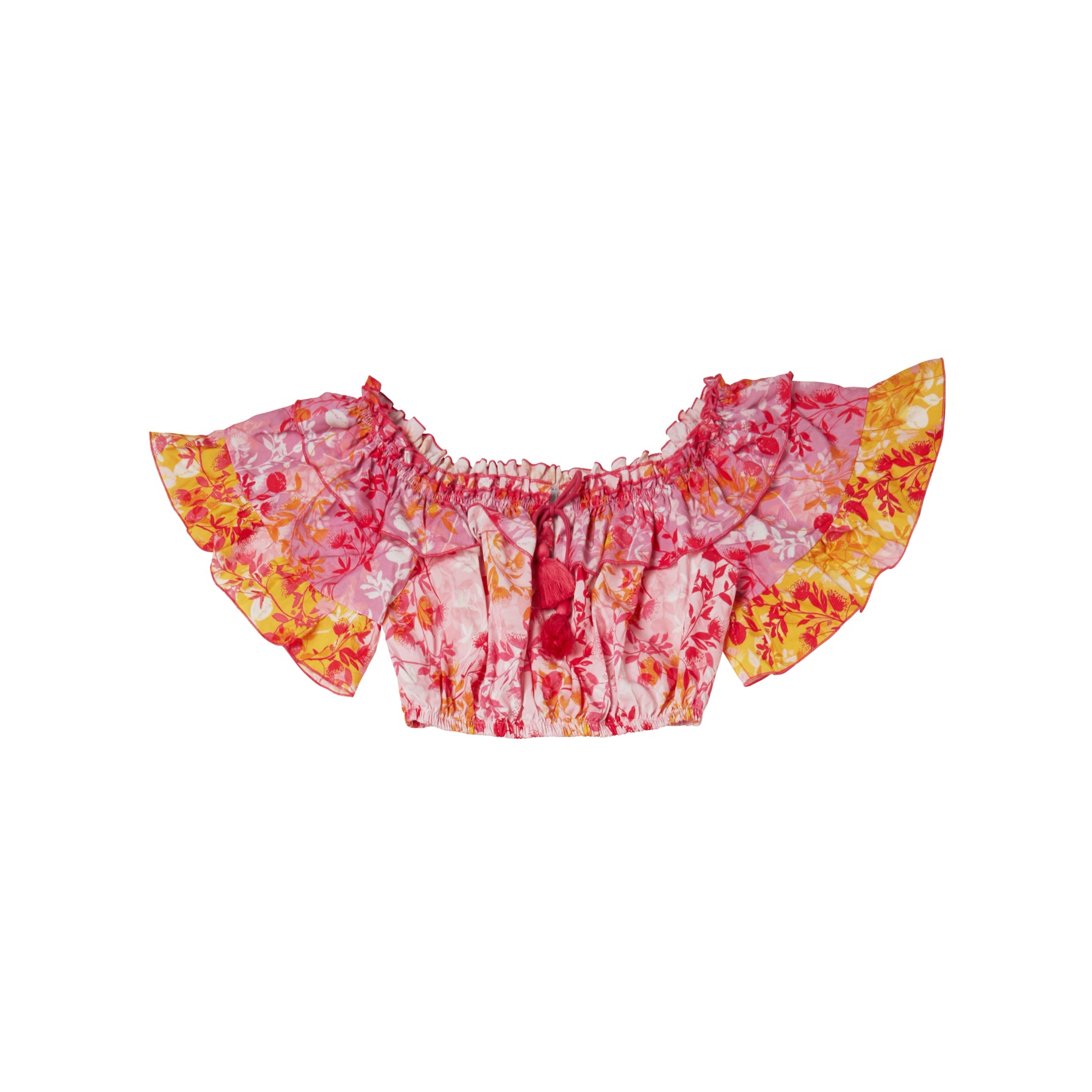 WOMEN'S CROP TOP BOTANICAL MIX