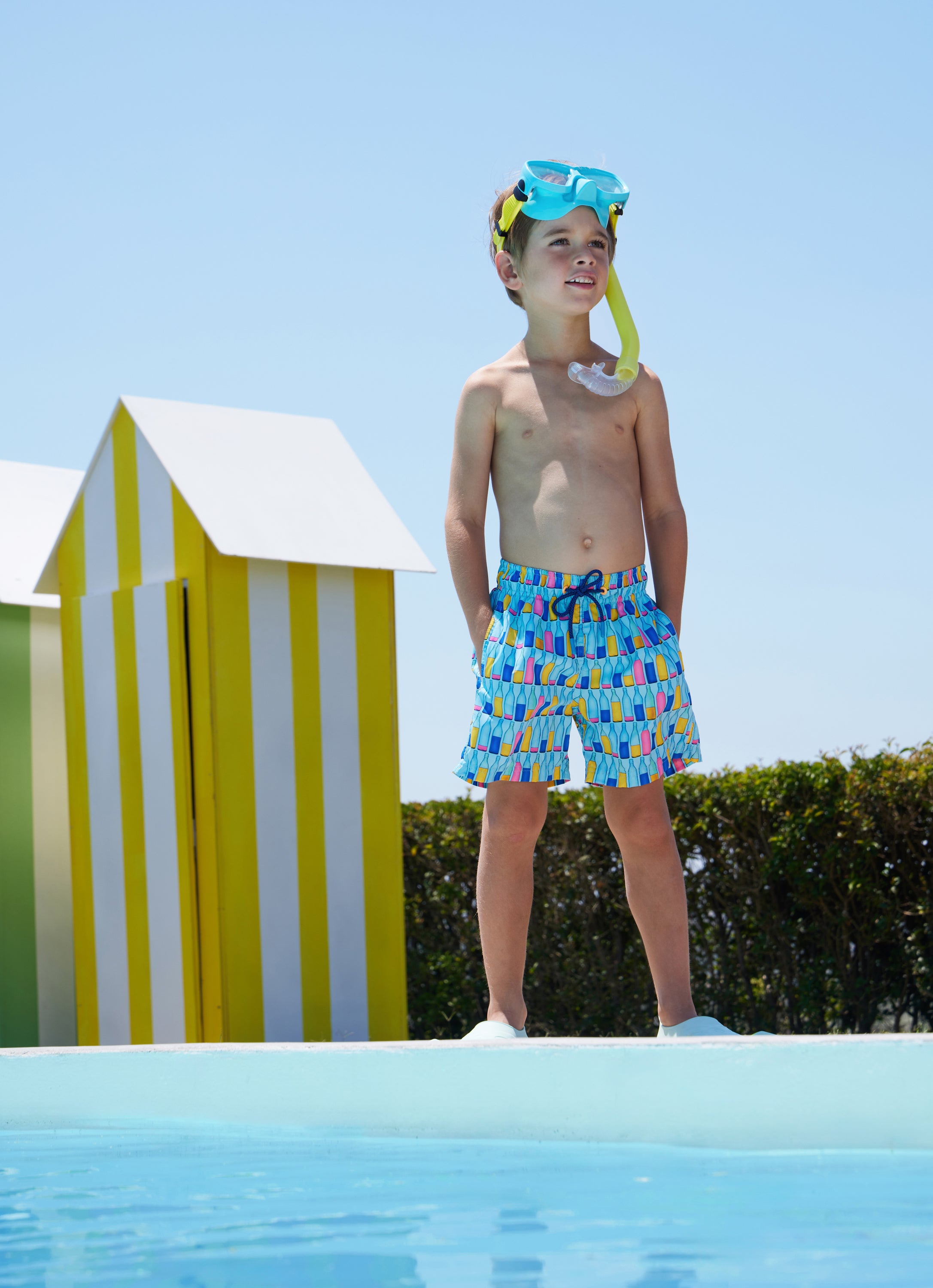 BOY'S SWIM SHORTS BOTTLES