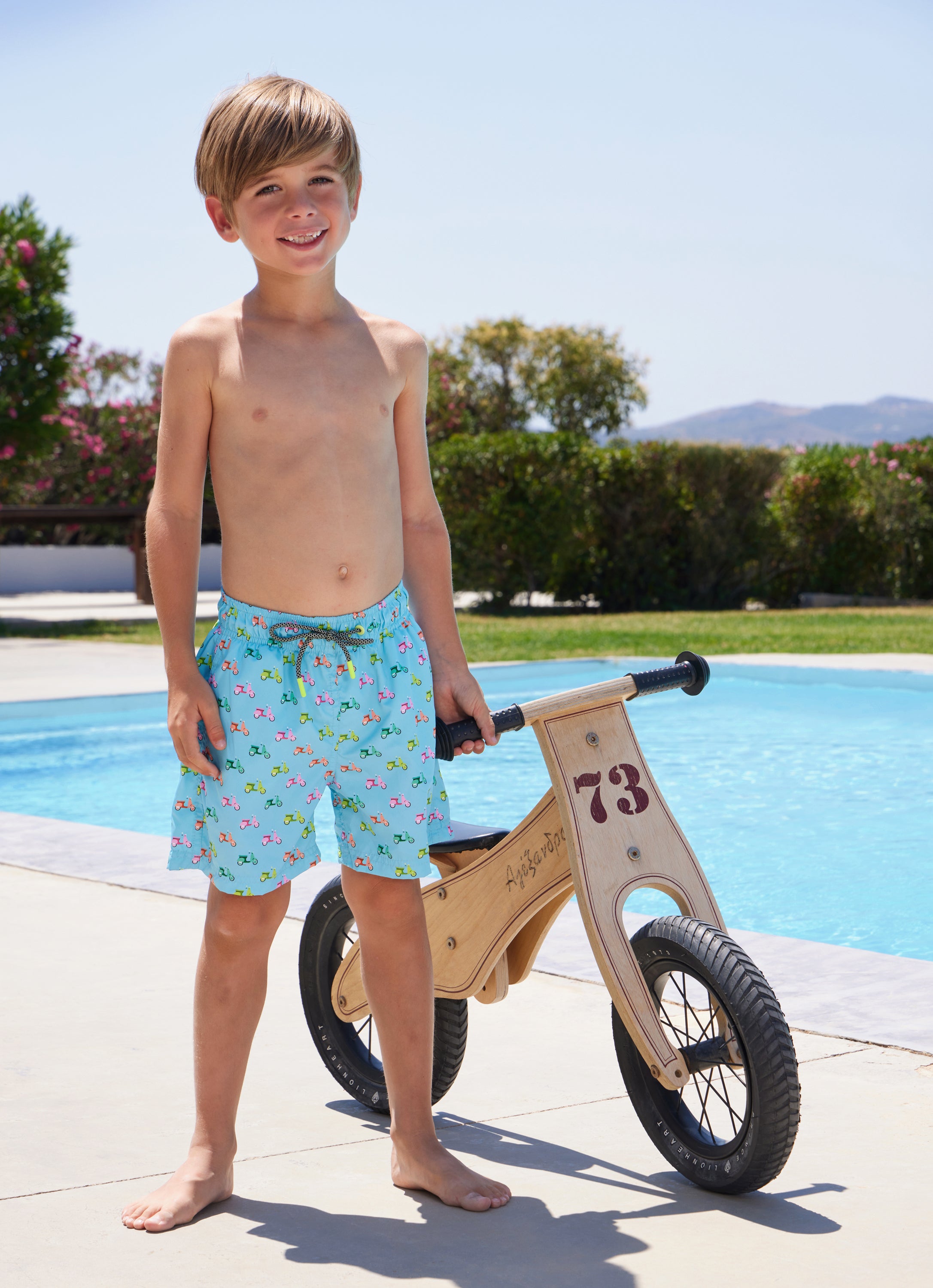 BOY'S SWIM SHORTS VESPA
