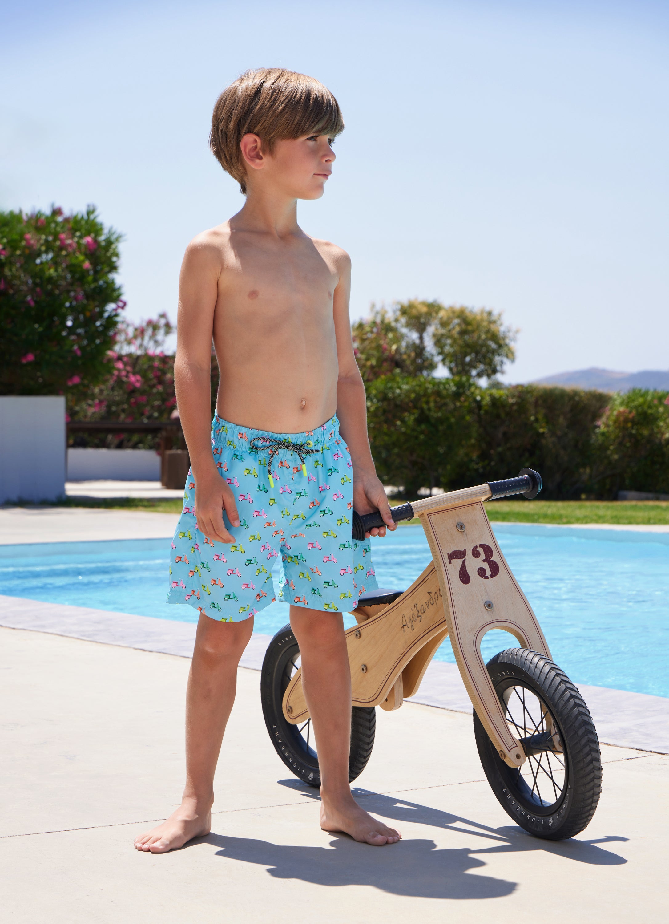 BOY'S SWIM SHORTS VESPA