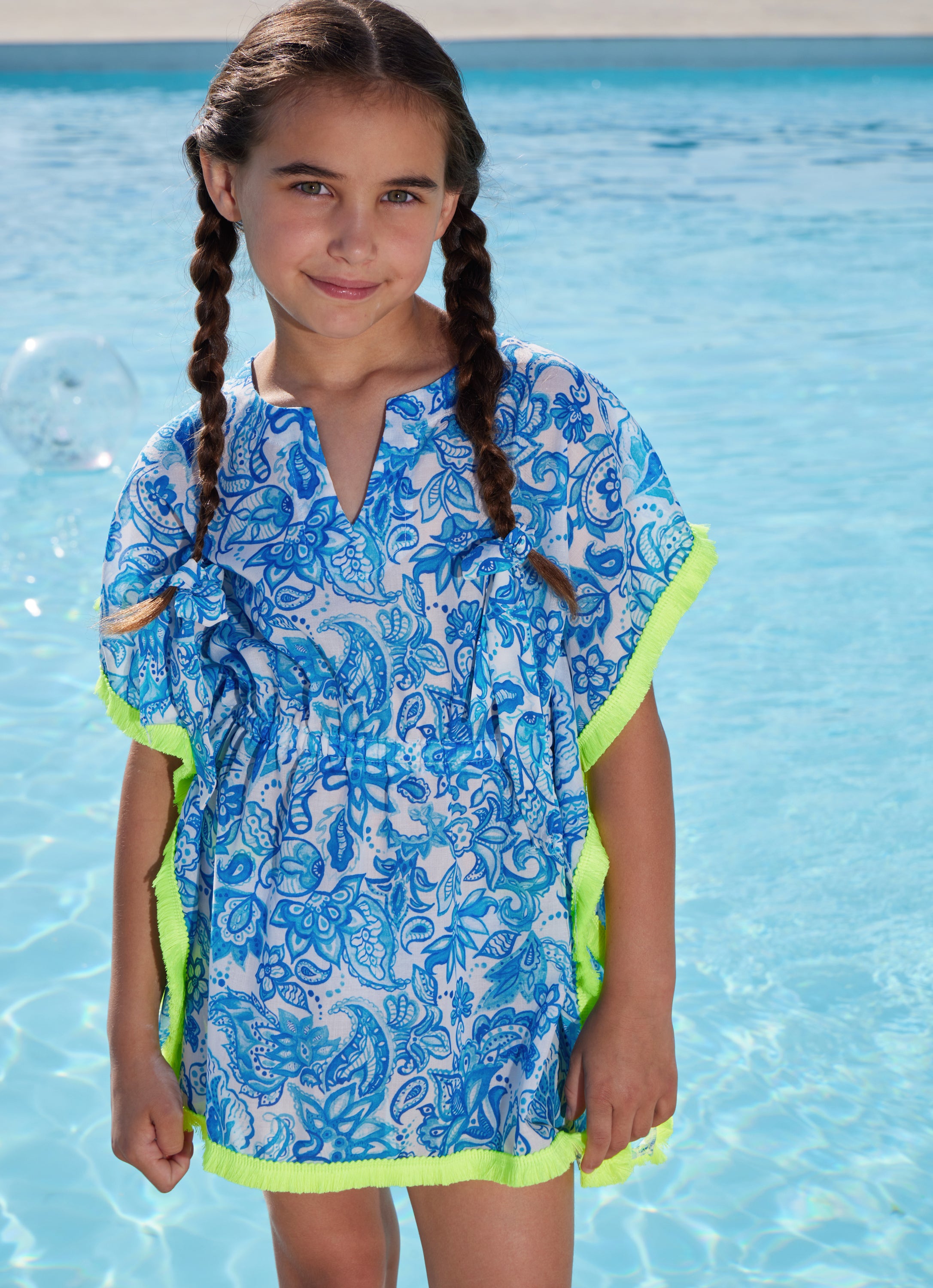 GIRL'S KAFTAN  CYCLADIC