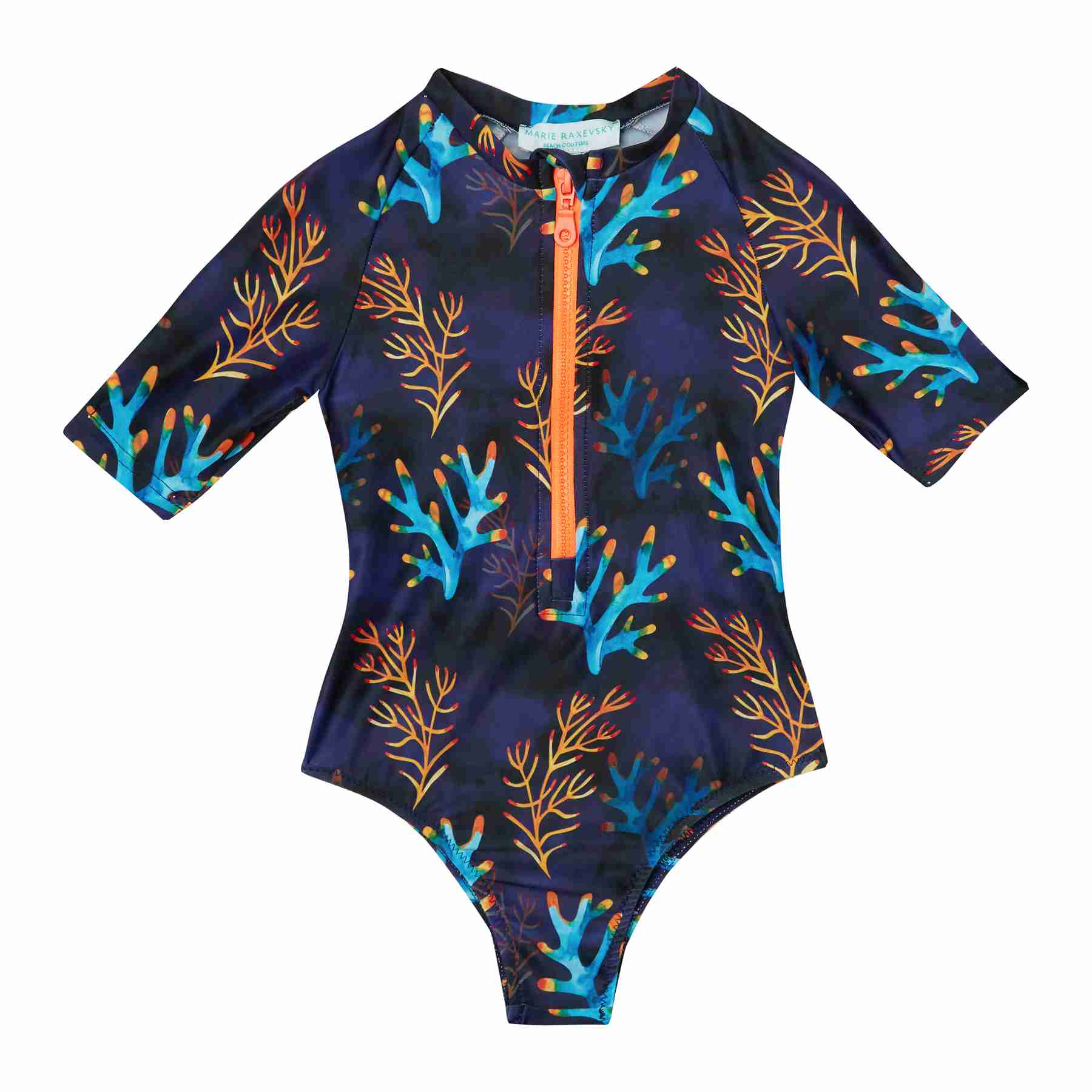 GIRL'S ONE PIECE SHORT MIDNIGHT REEF
