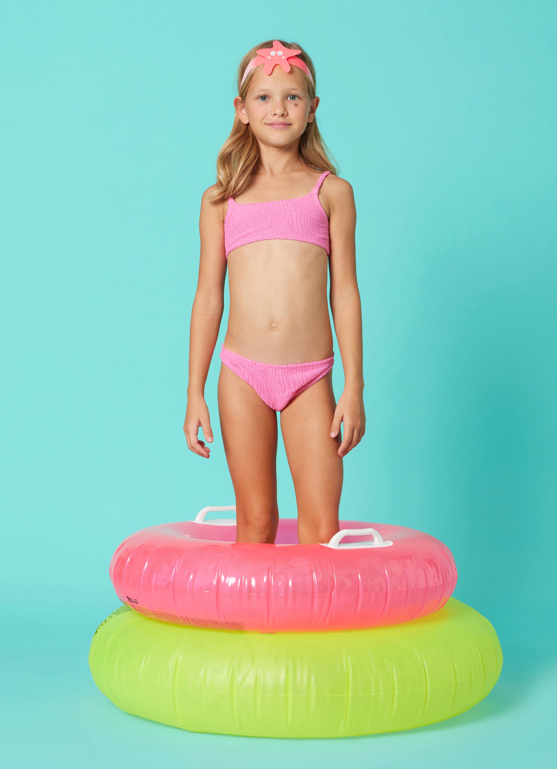 GIRL'S CRINKLE BIKINI SET