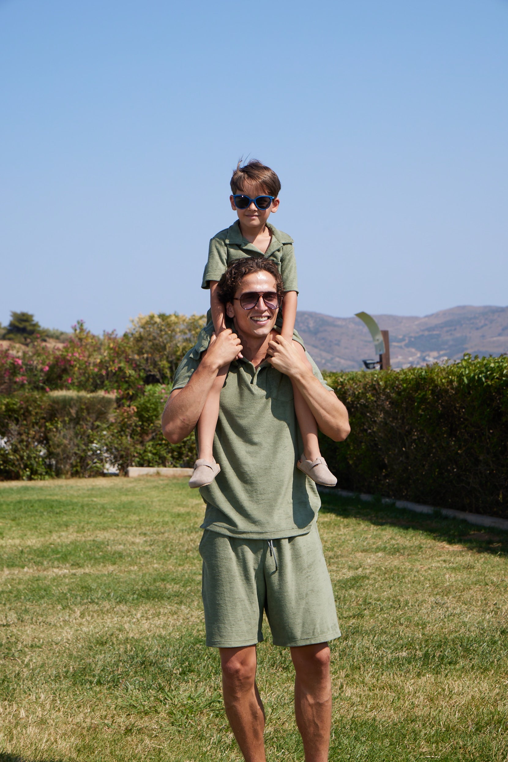 MAN'S TERRY SHORTS ΚΗΑΚΙ