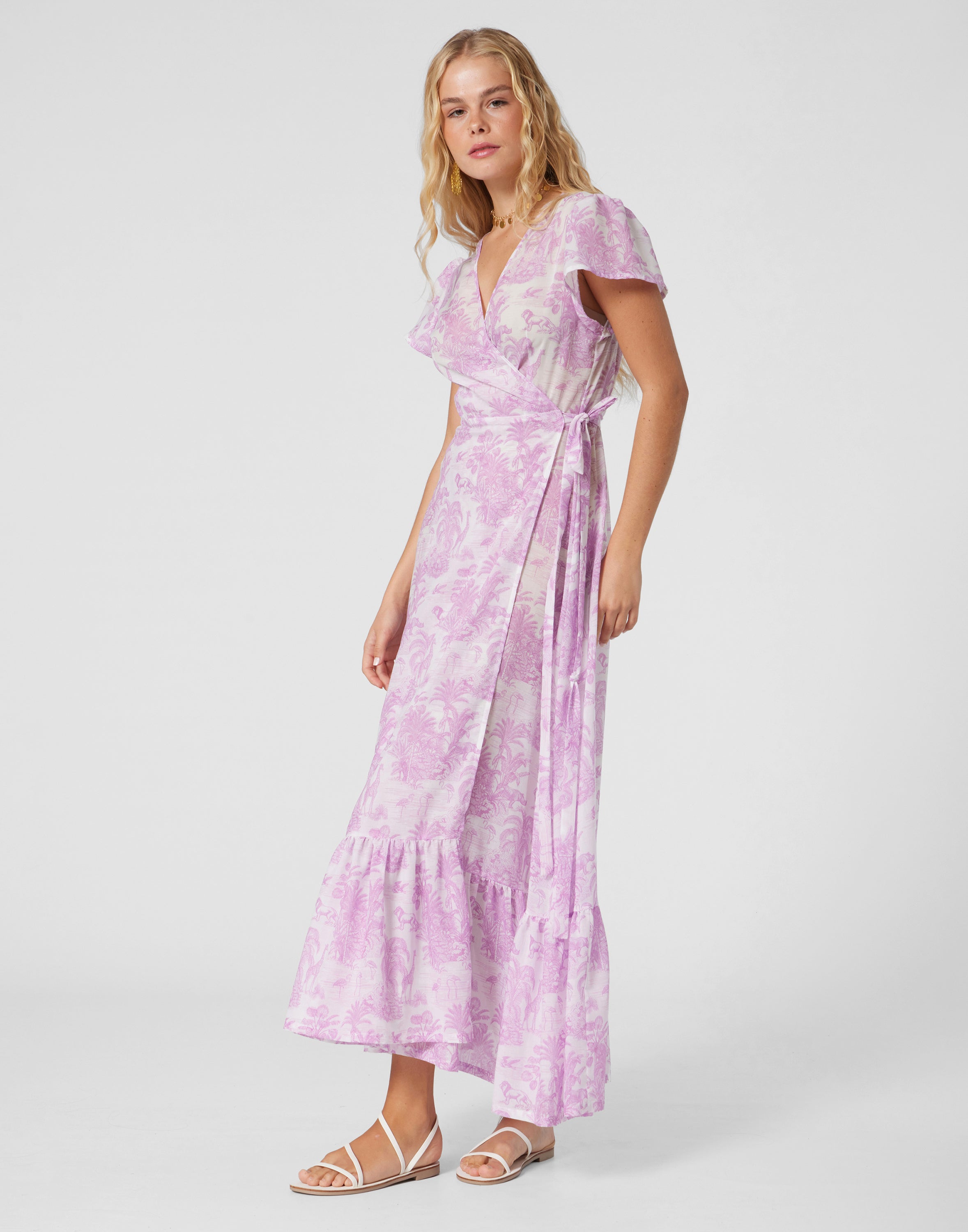 WOMEN'S  WRAP DRESS