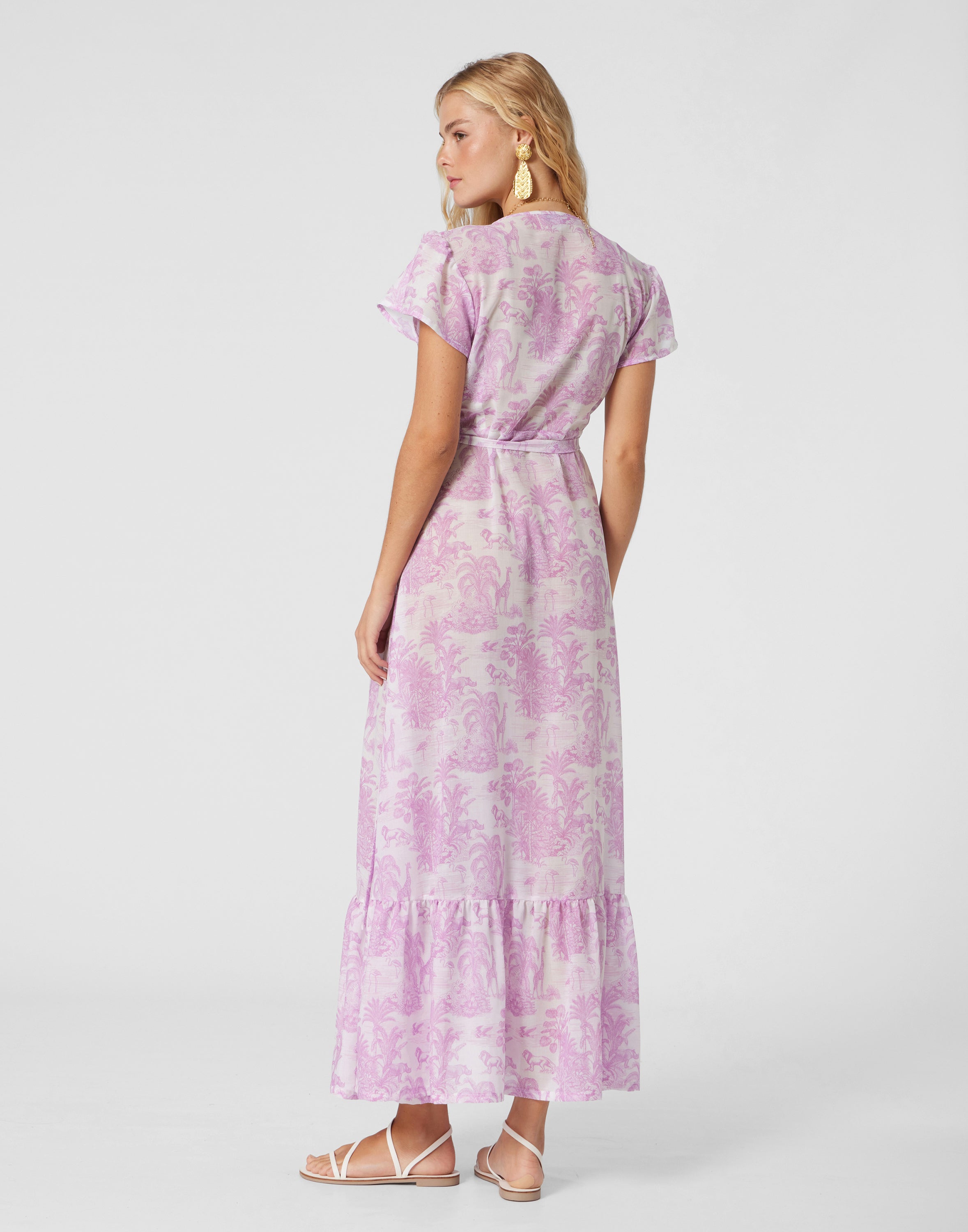 WOMEN'S  WRAP DRESS