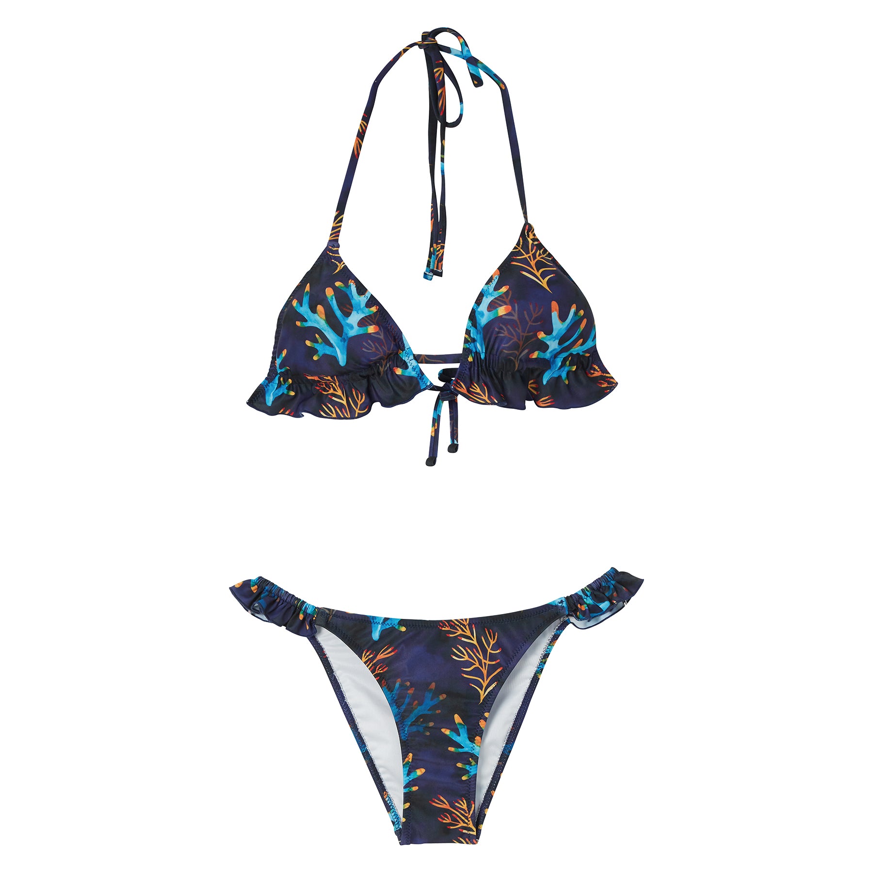 WOMEN'S FROU FROU BIKINI MIDNIGHT REEF
