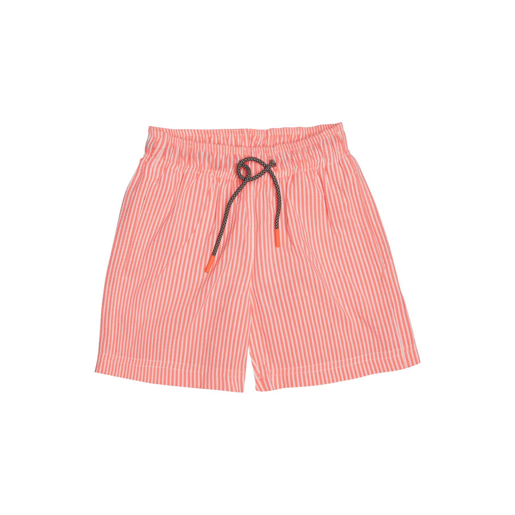 BOY'S SWIM SHORTS ORANGE STRIPES