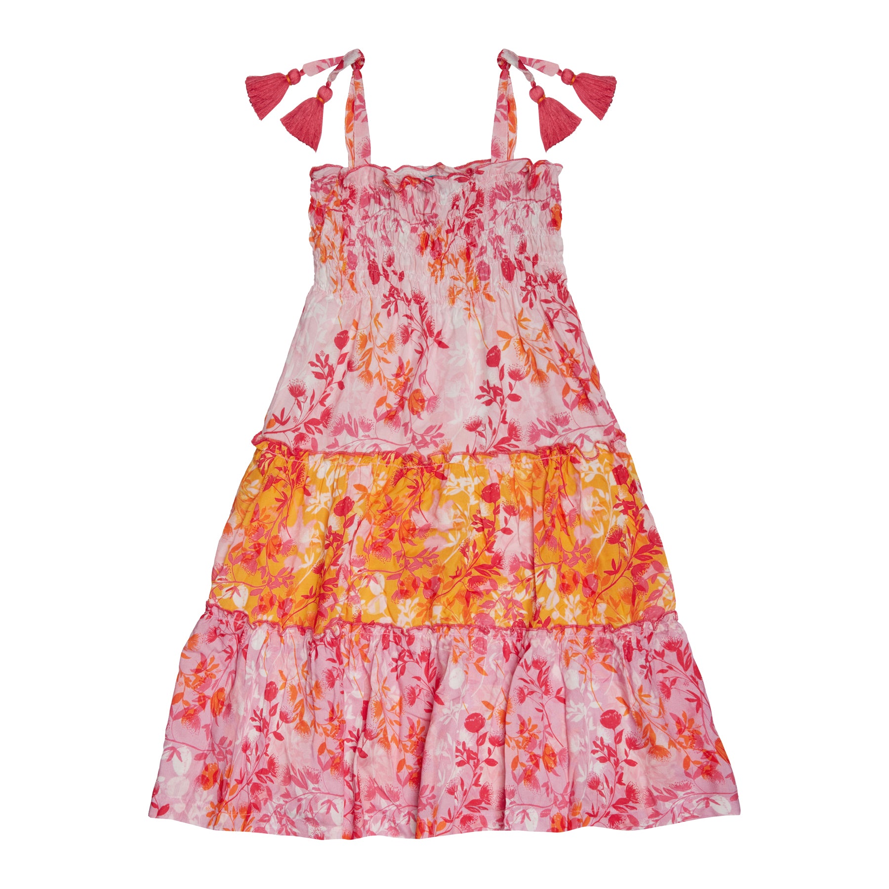 GIRL'S DRESS BOTANICAL MIX