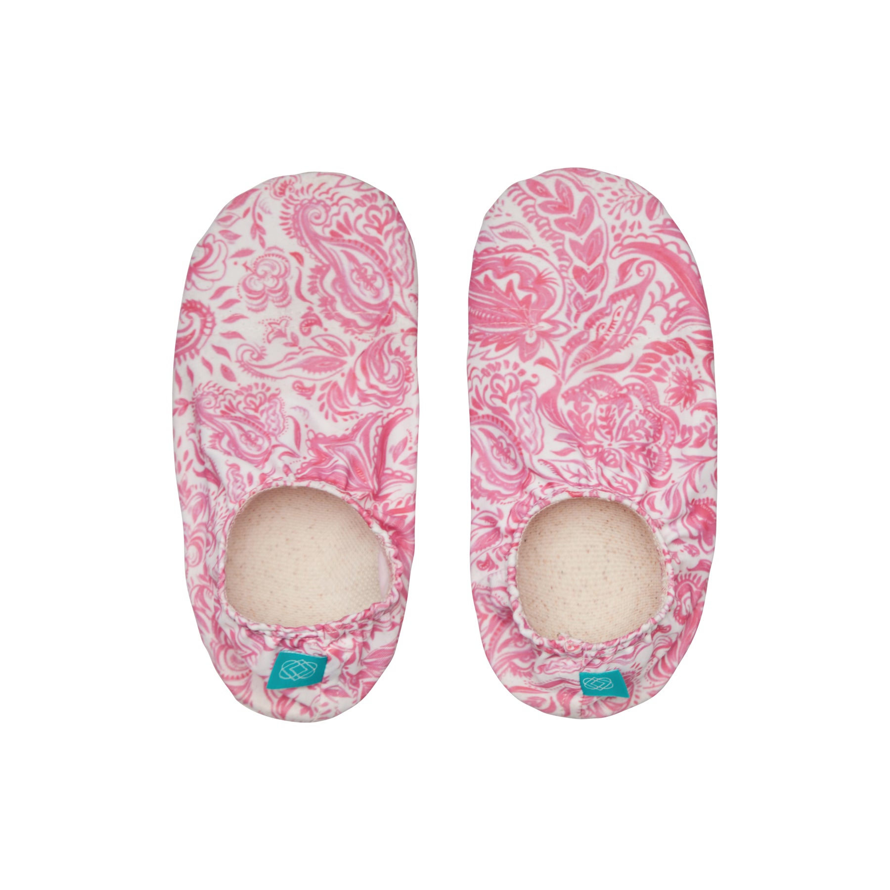 BEACH SHOES PAISLEY PINK