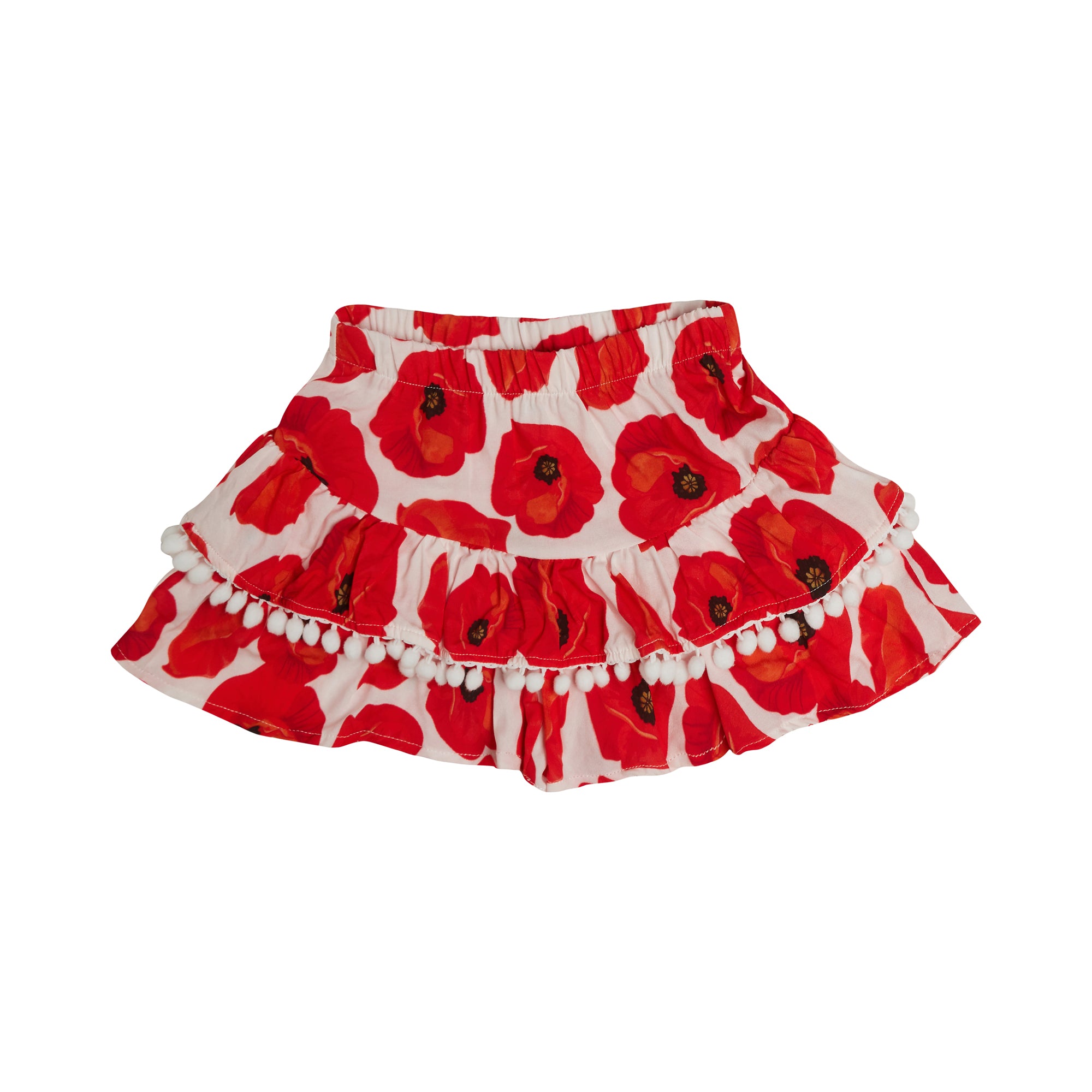 GIRL'S SET TOP SKORT POPPY