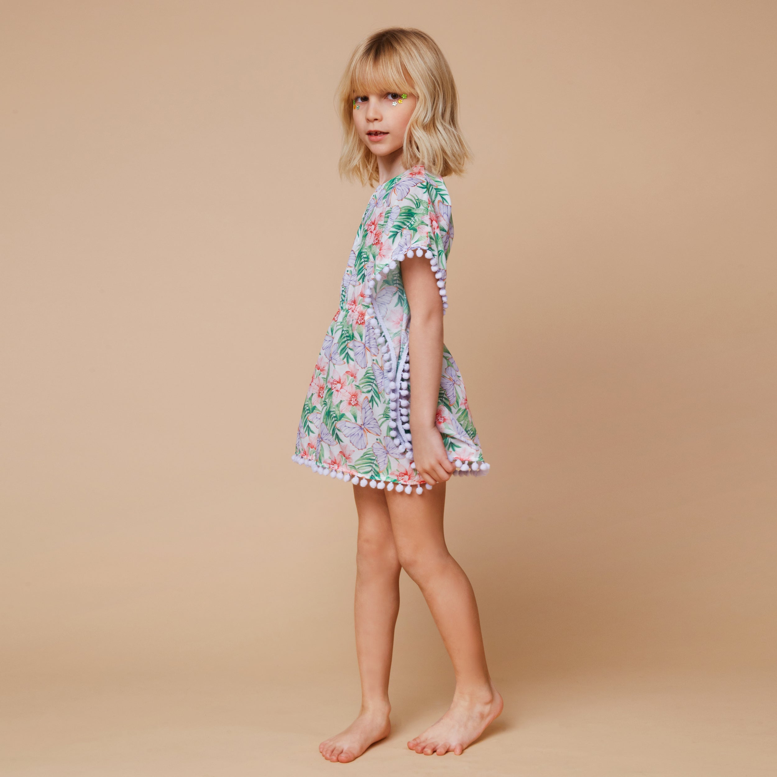 GIRL'S KAFTAN BUTTERFLIES