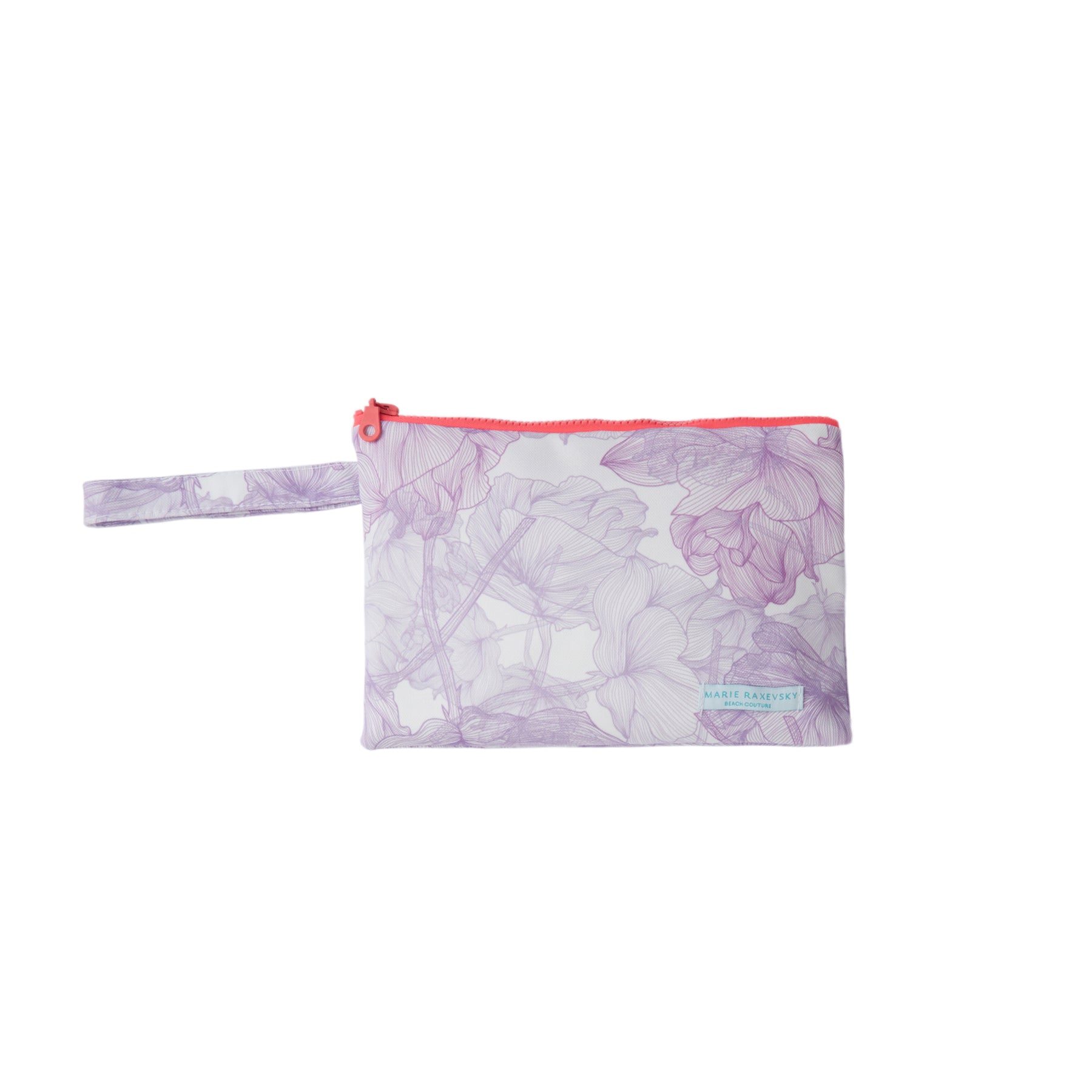POUCH SMALL FLOWERS LILAC